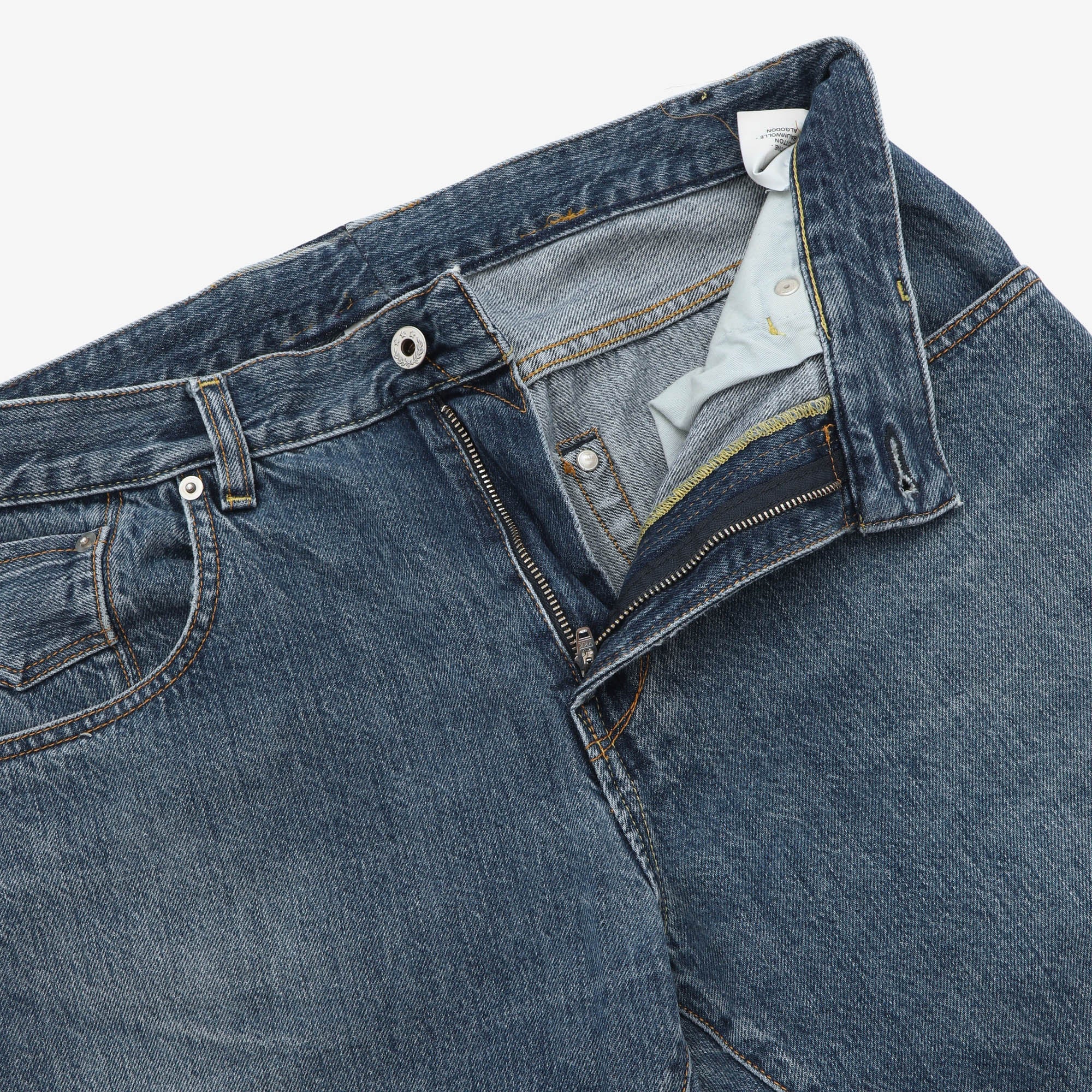 Mk 1 Dark Wash Selvedge Jeans (32W X 28L)