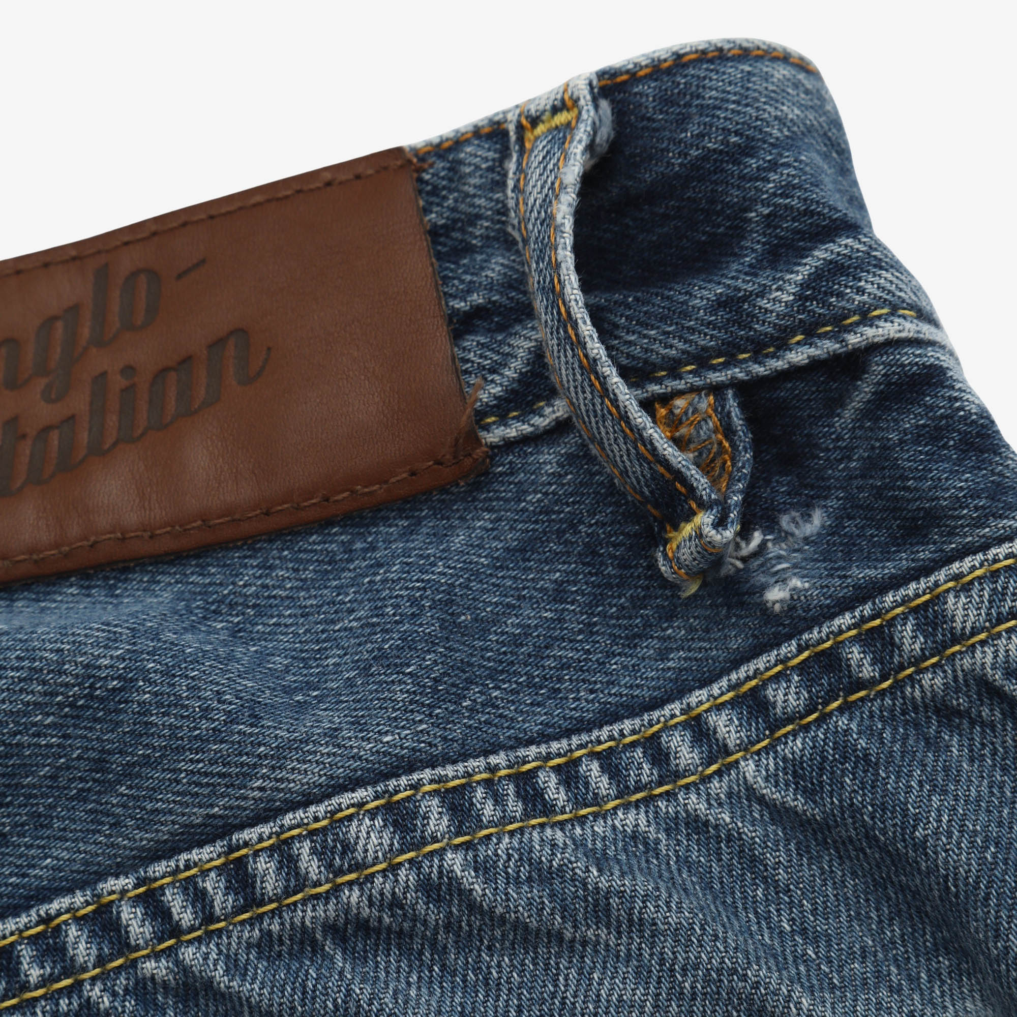 Mk 1 Dark Wash Selvedge Jeans (32W X 28L)