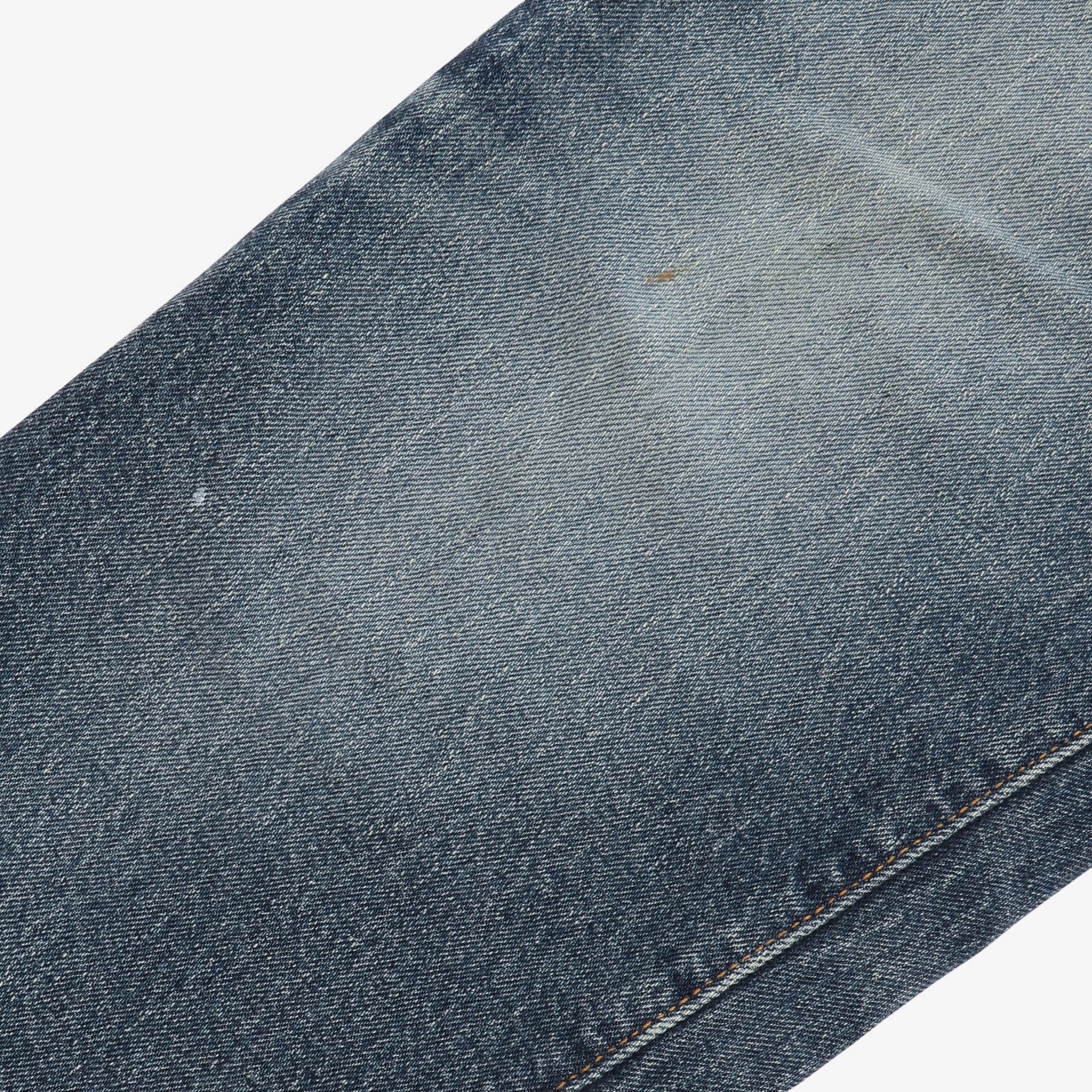 1105 Second Hand Used Wash 12oz Selvedge Jeans (32W X 27L)