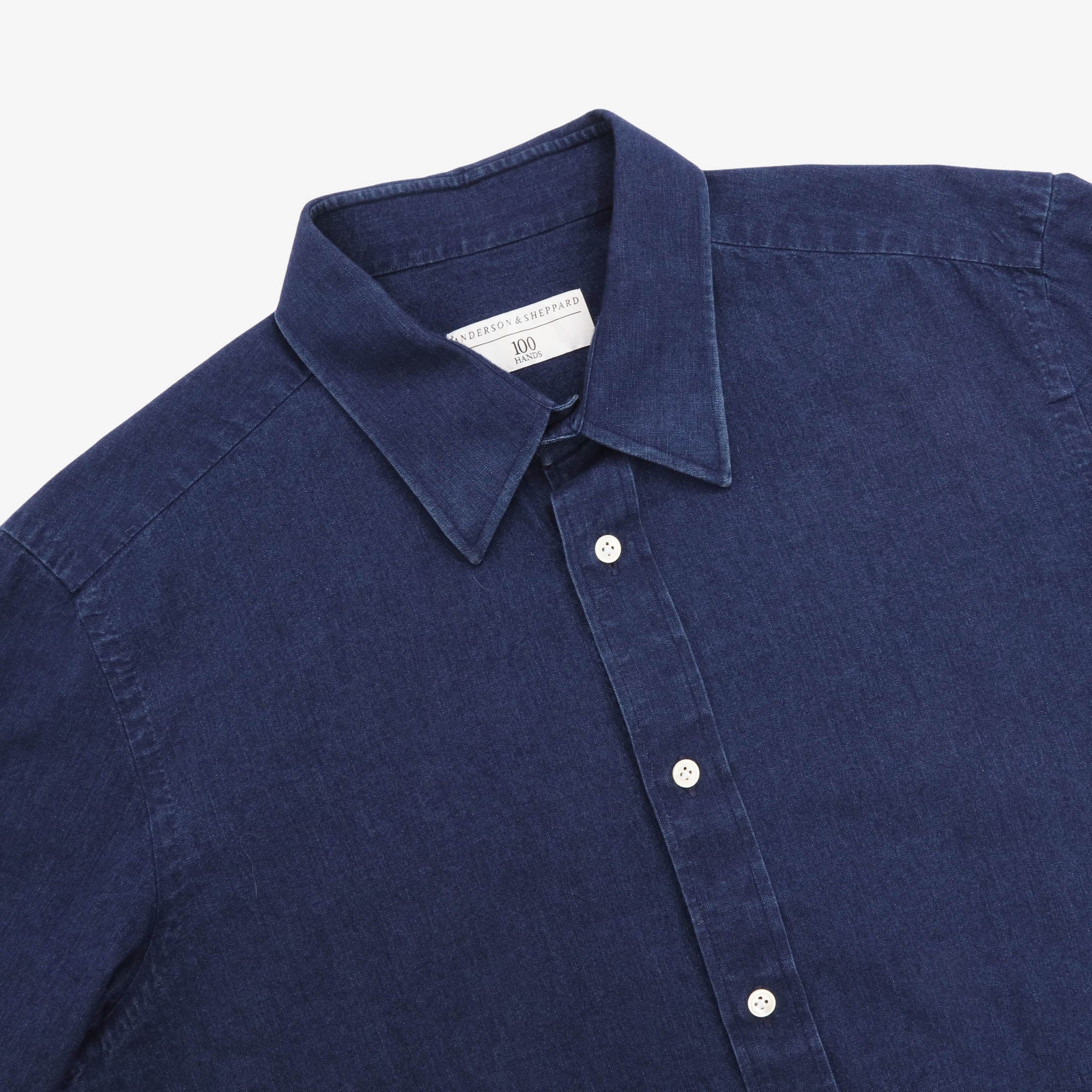 Handmade Chambray Shirt (Anderon & Sheppard)
