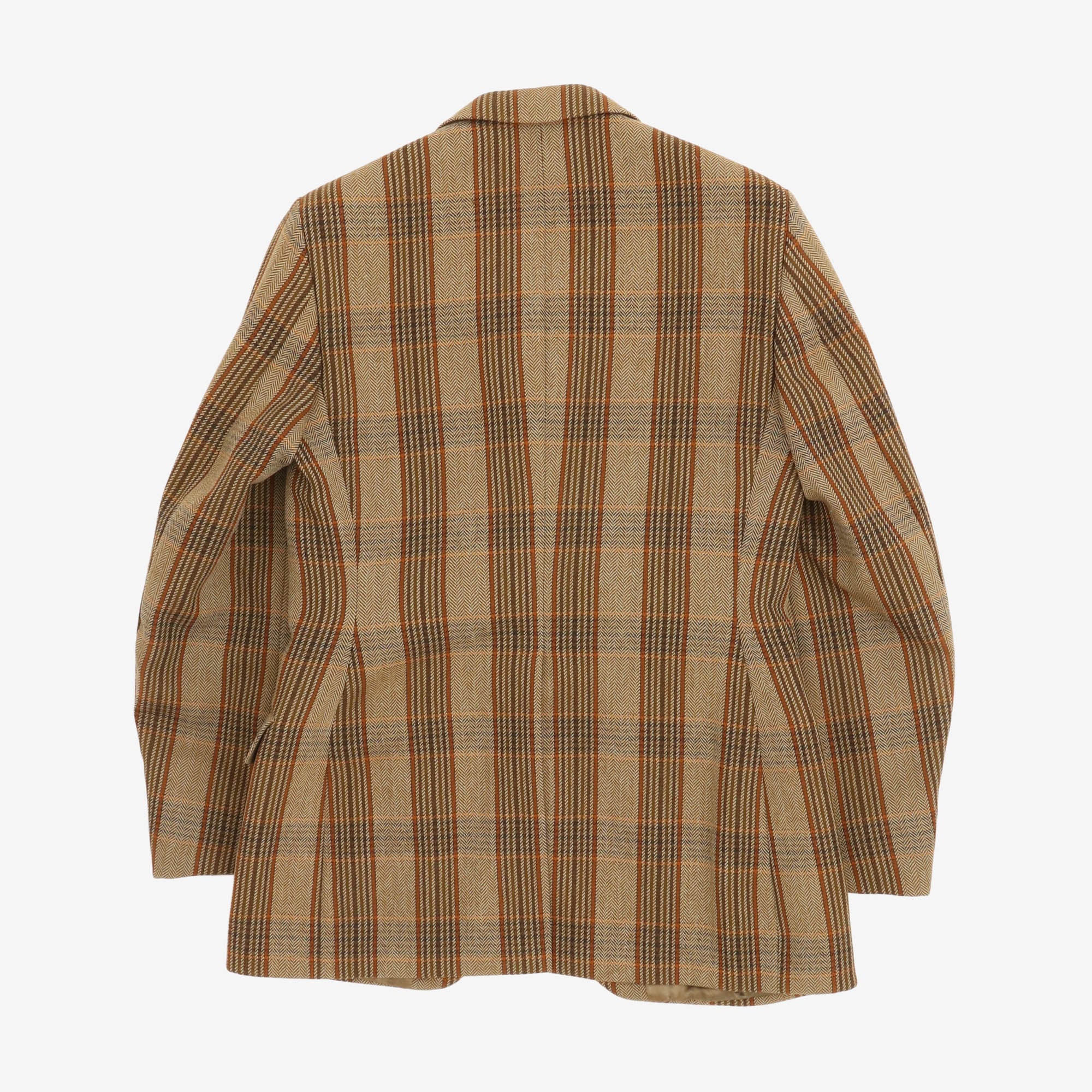 Vintage Plaid Wool Jacket
