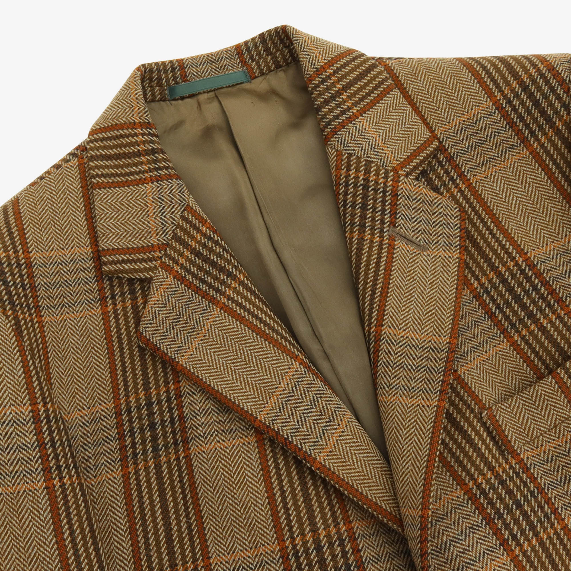 Vintage Plaid Wool Jacket