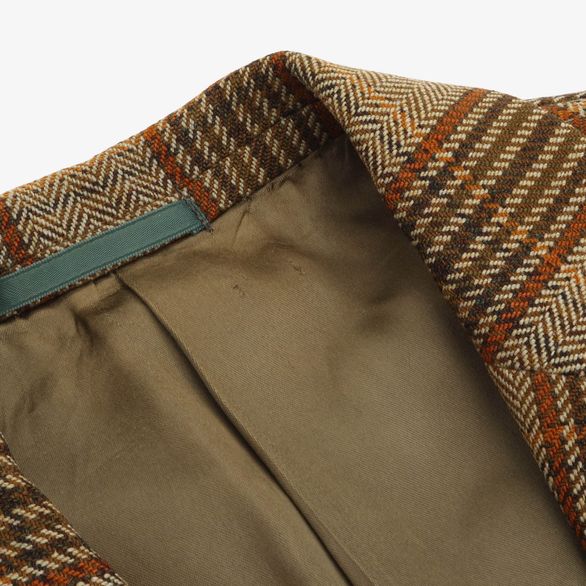 Vintage Plaid Wool Jacket