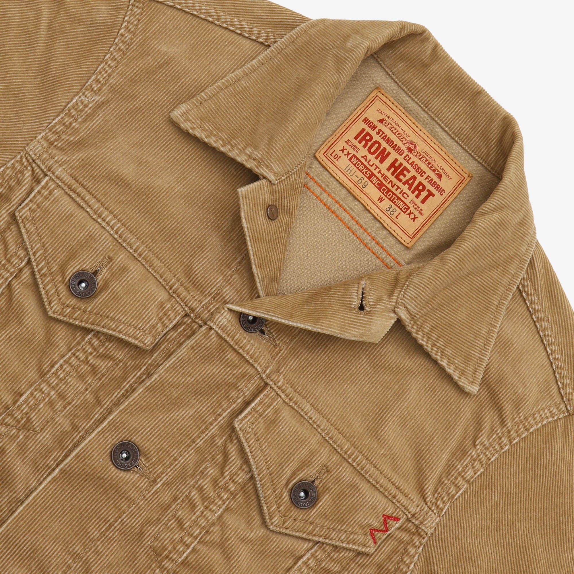 Iron Heart Corduroy Modified Type III Jacket – Marrkt