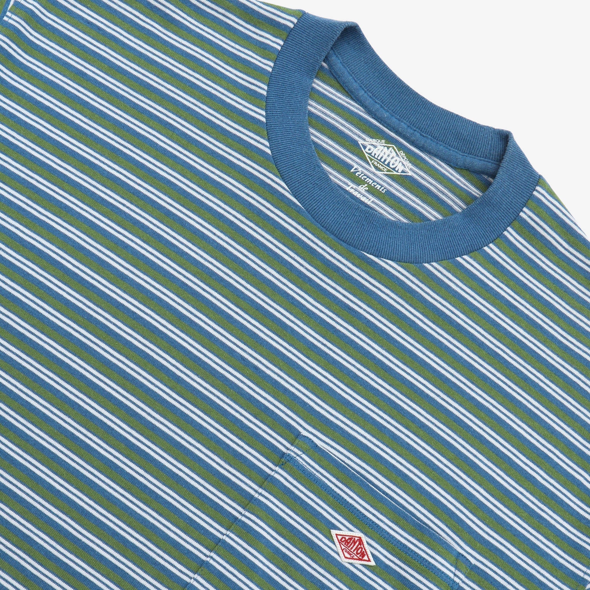 Striped Pocket Tee