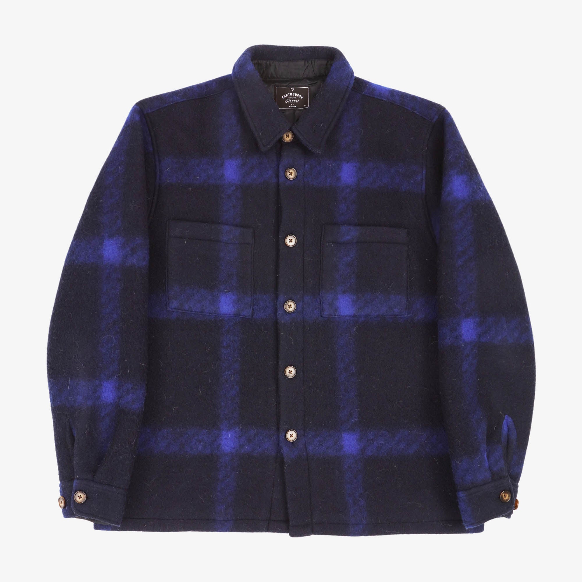 Plaid Fleece Overshirt