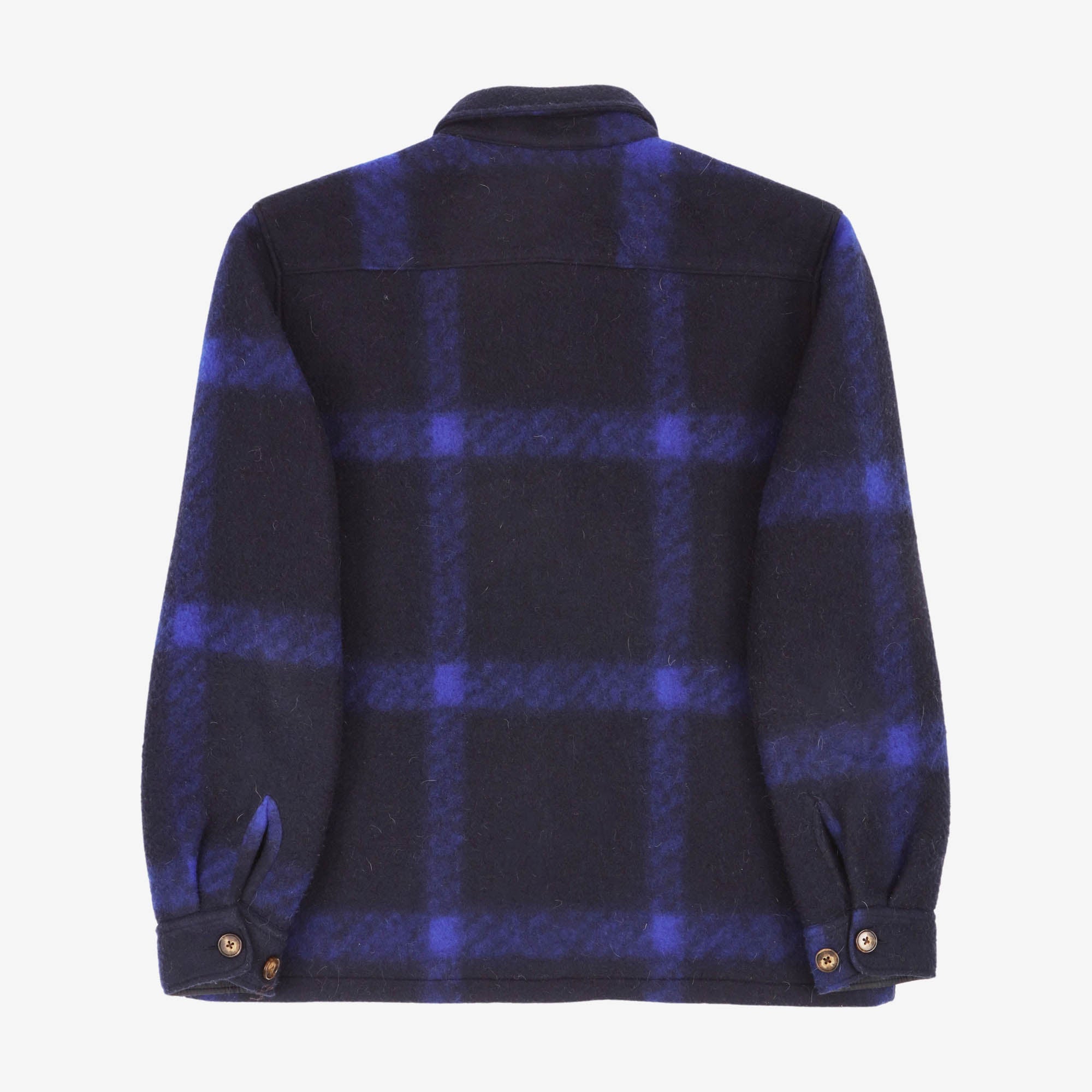 Plaid Fleece Overshirt