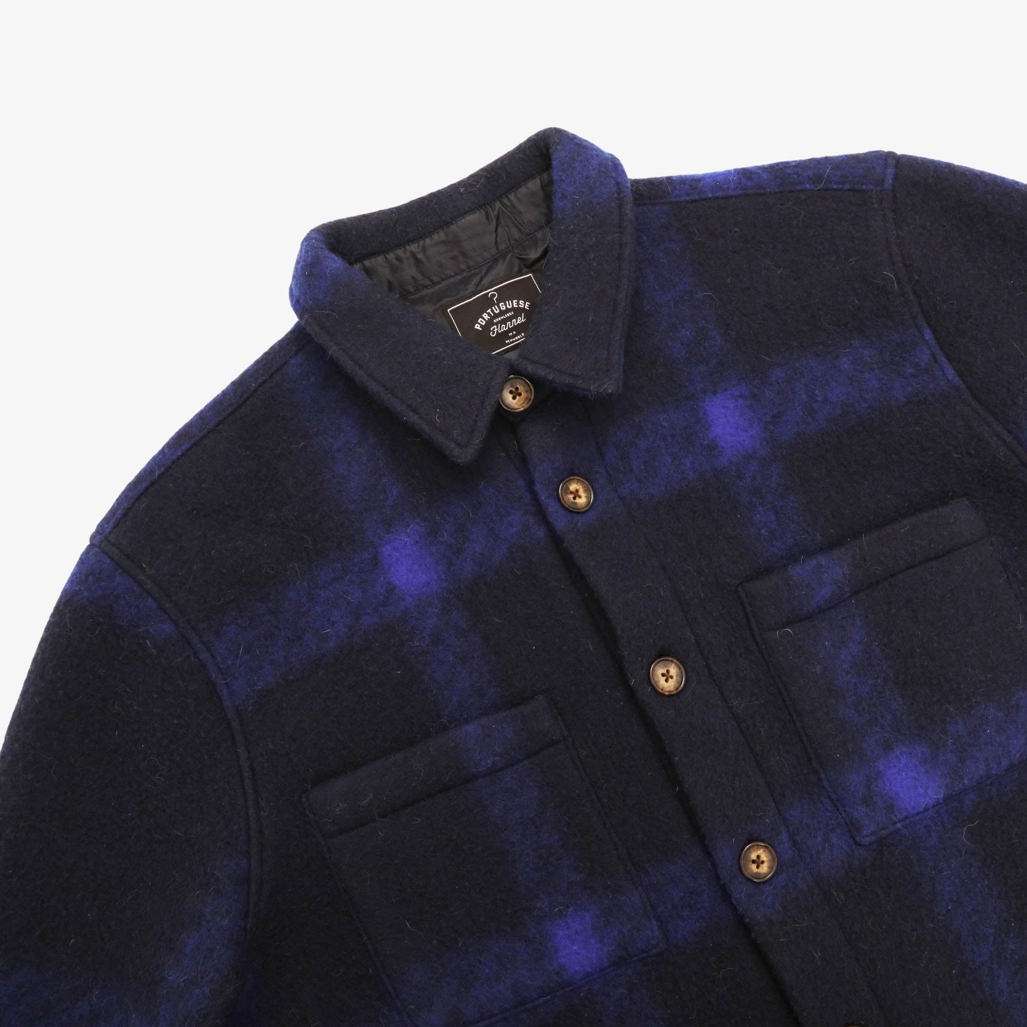 Plaid Fleece Overshirt