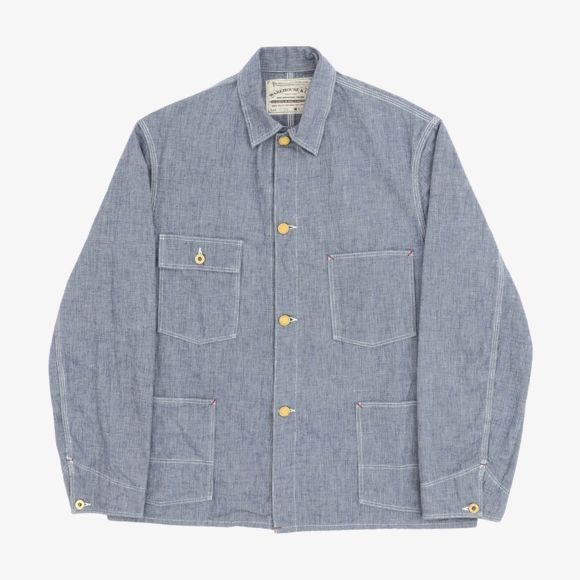 Pincheck Change Button Coverall