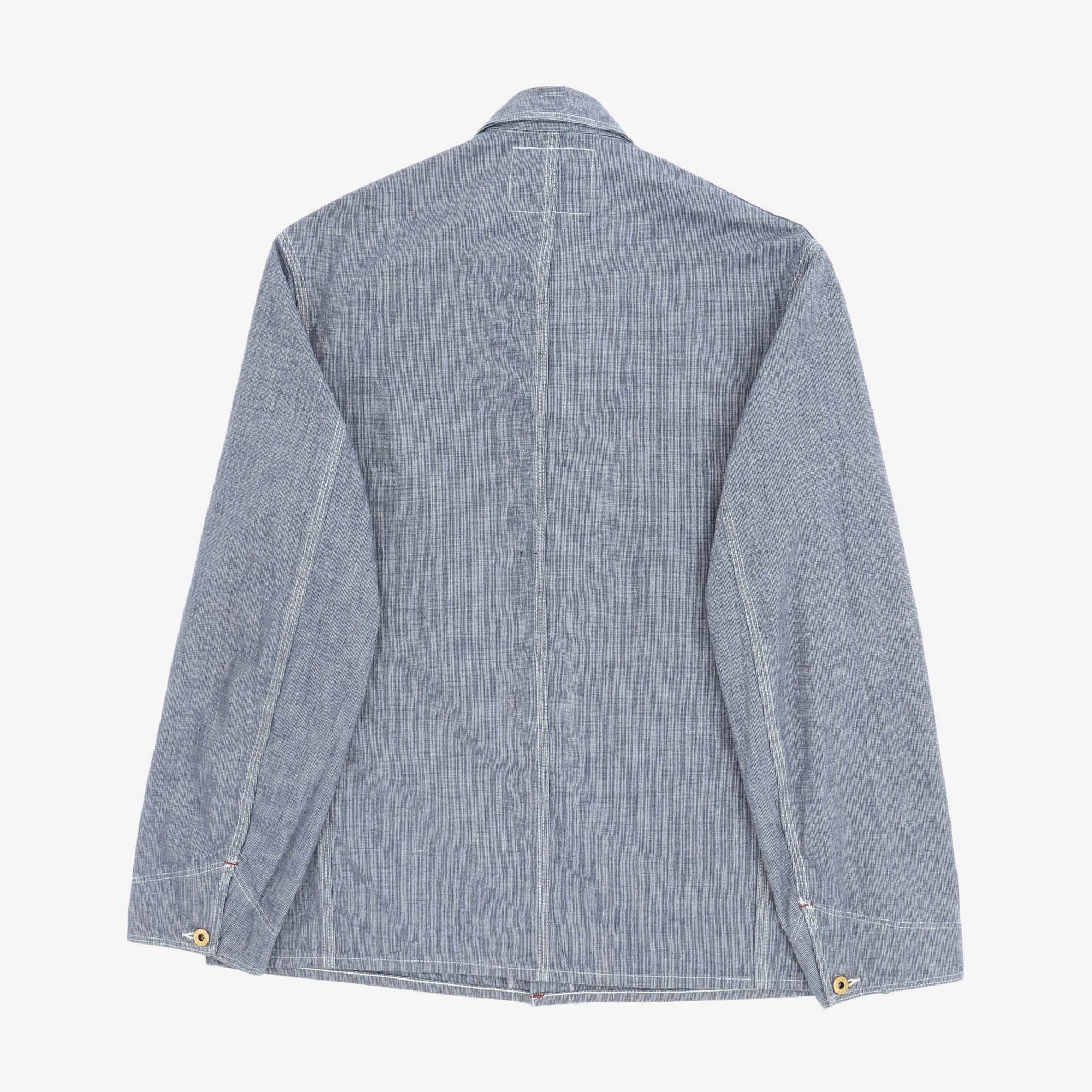 Pincheck Change Button Coverall