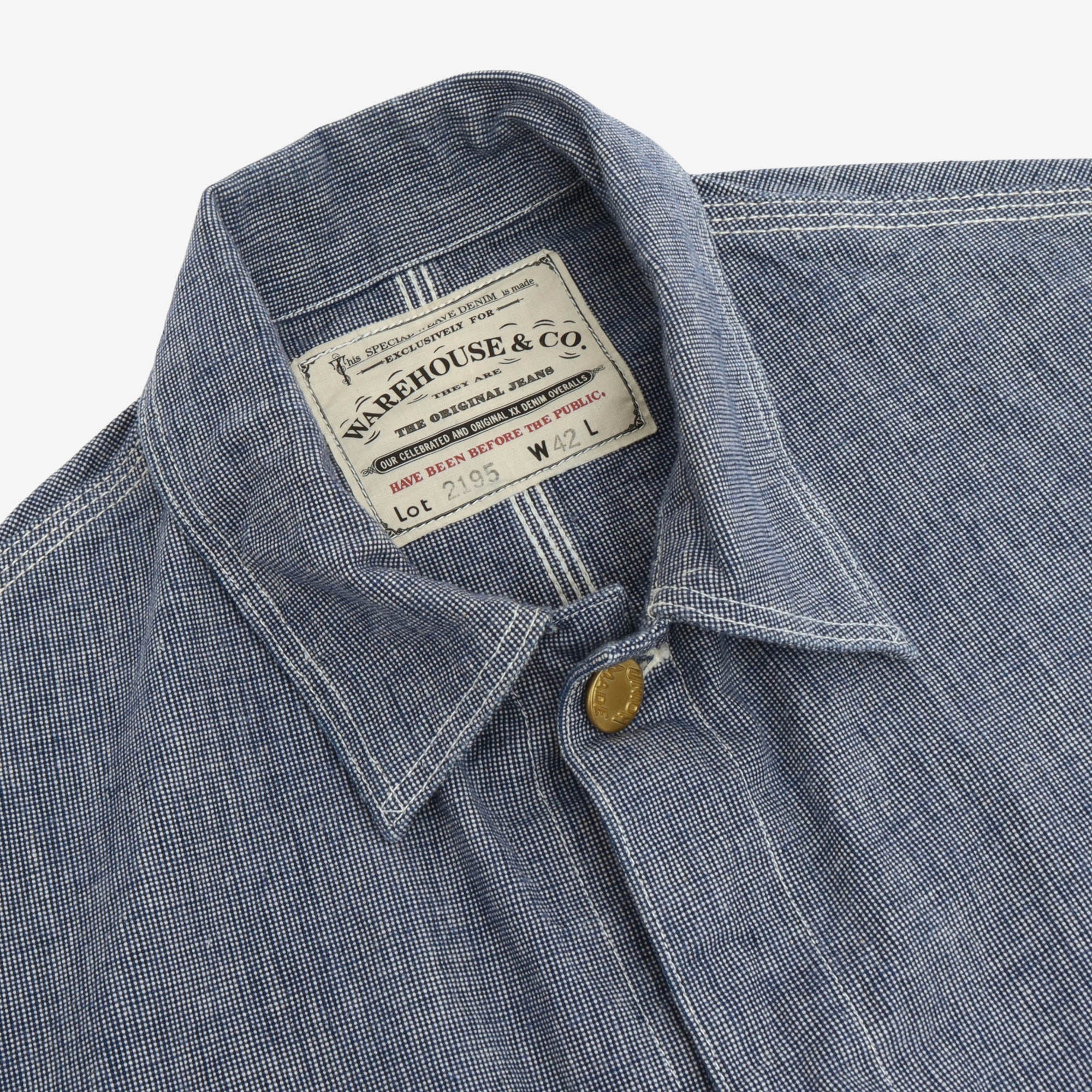 Pincheck Change Button Coverall