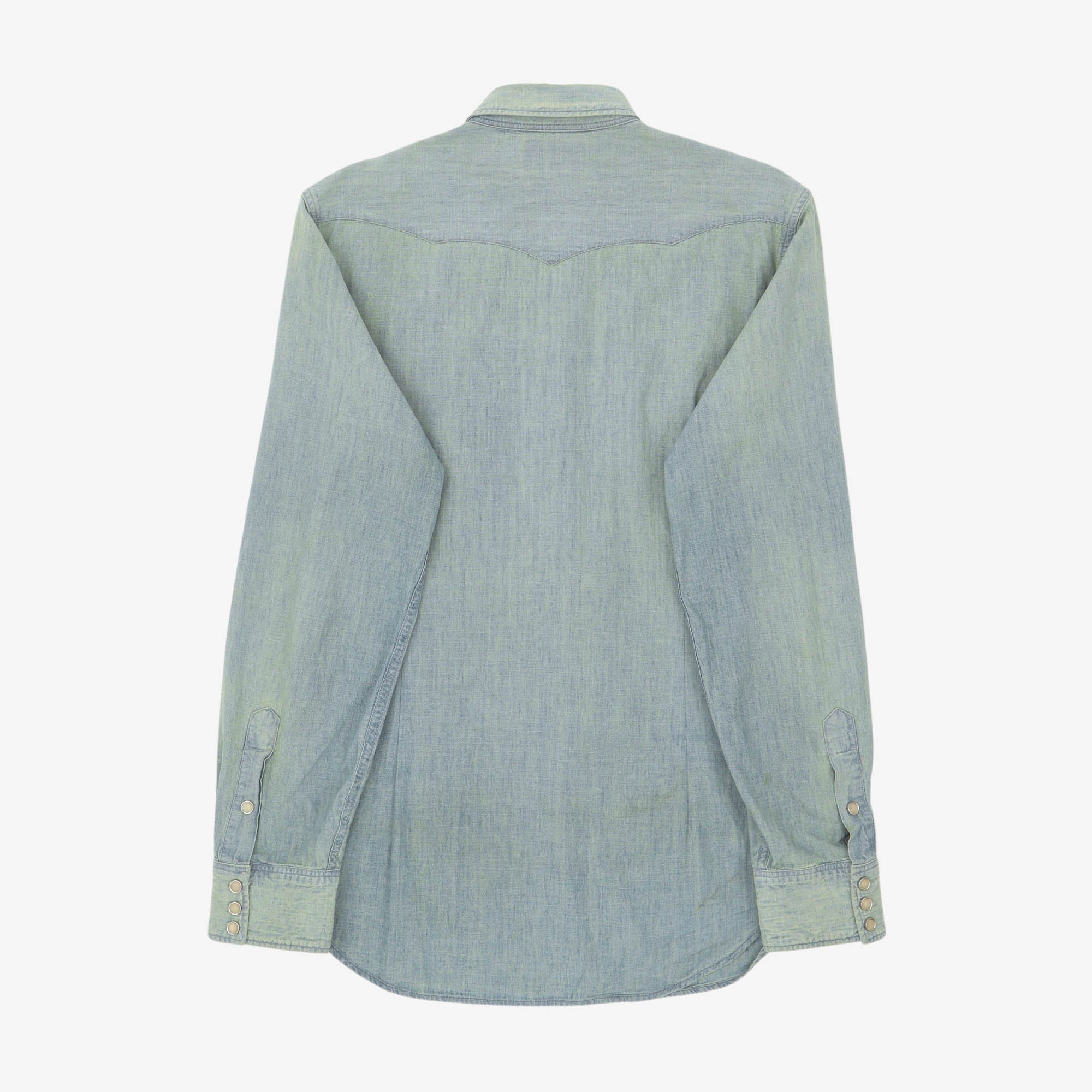 Davey Wash Chambray Western Shirt