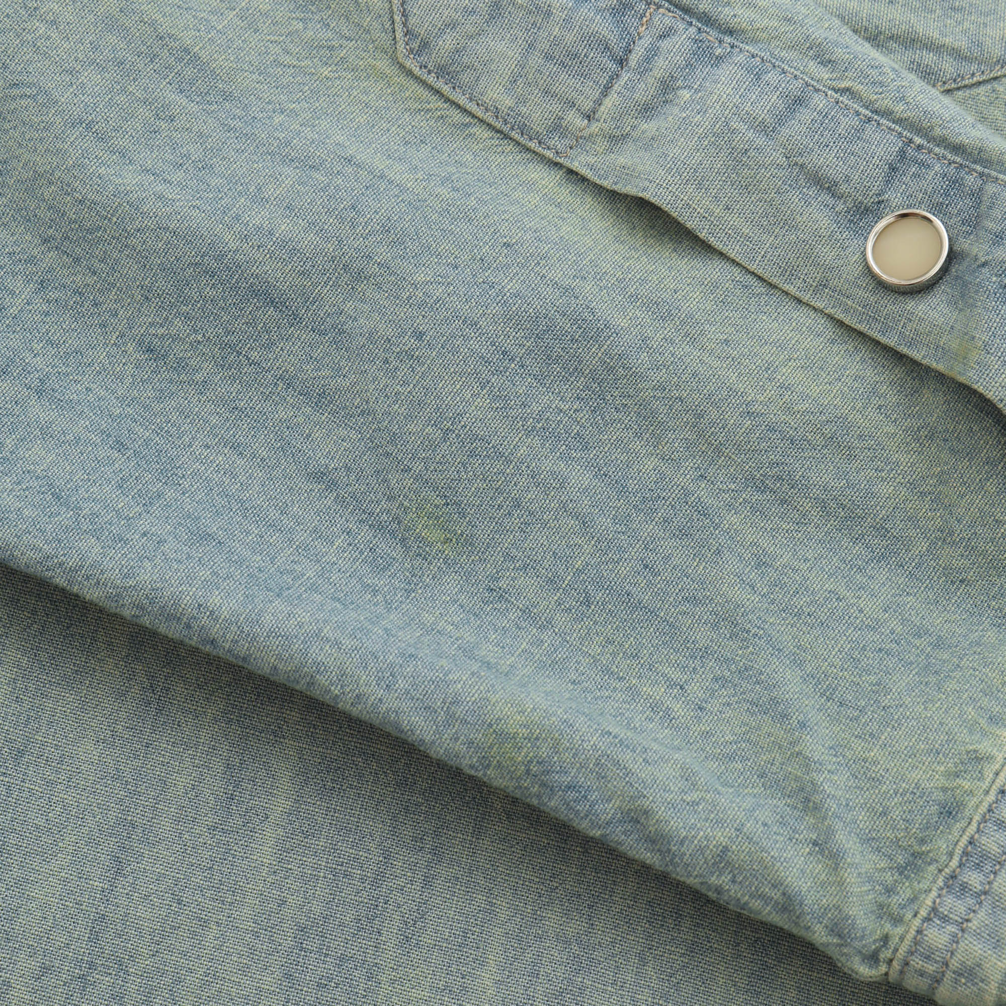 Davey Wash Chambray Western Shirt