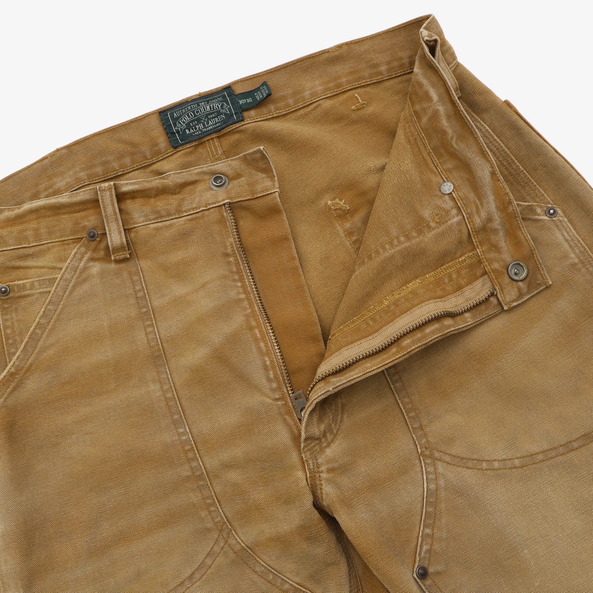 Country Double Knee Canvas Carpenter Pants (32W X 29L)