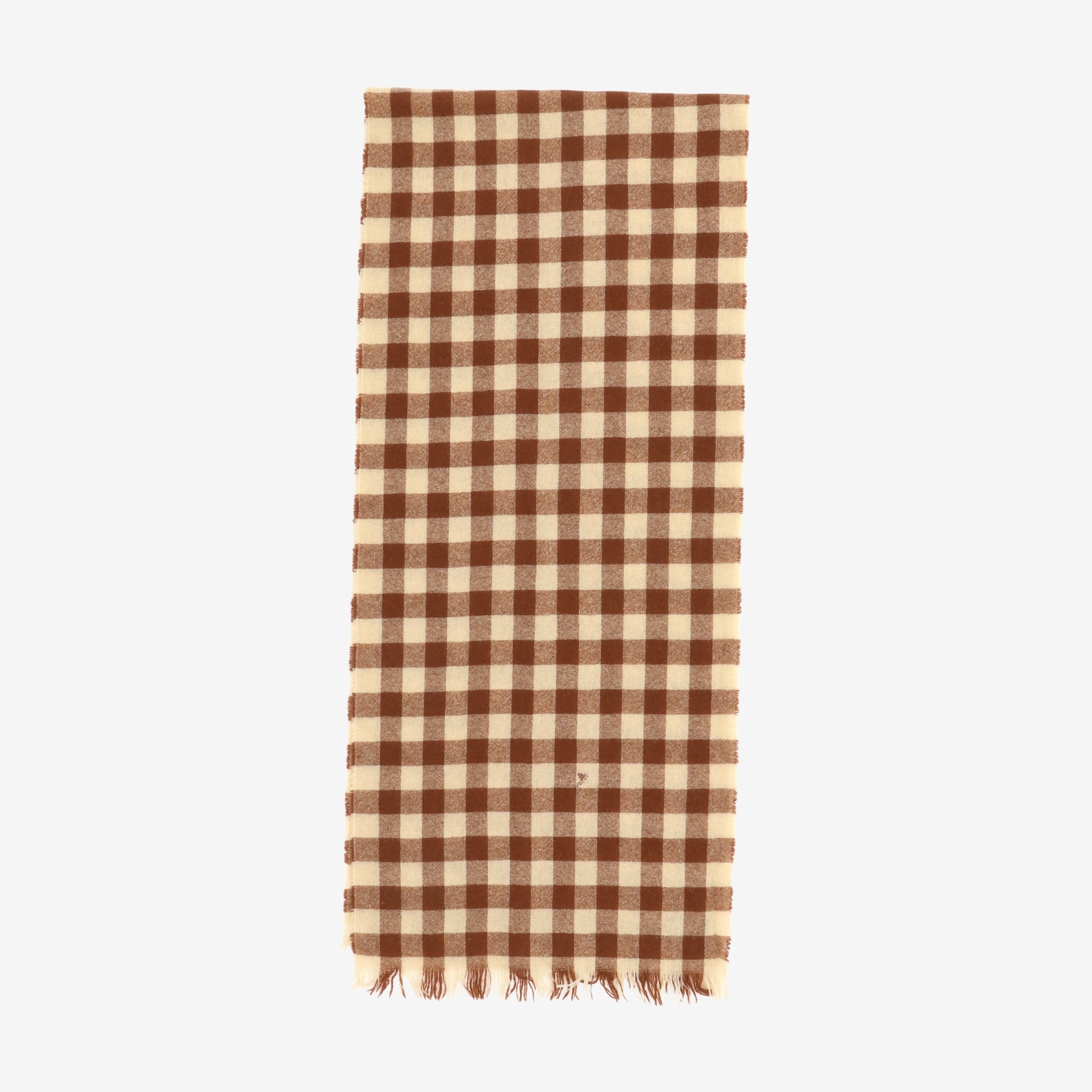 Gingham Check Scarf