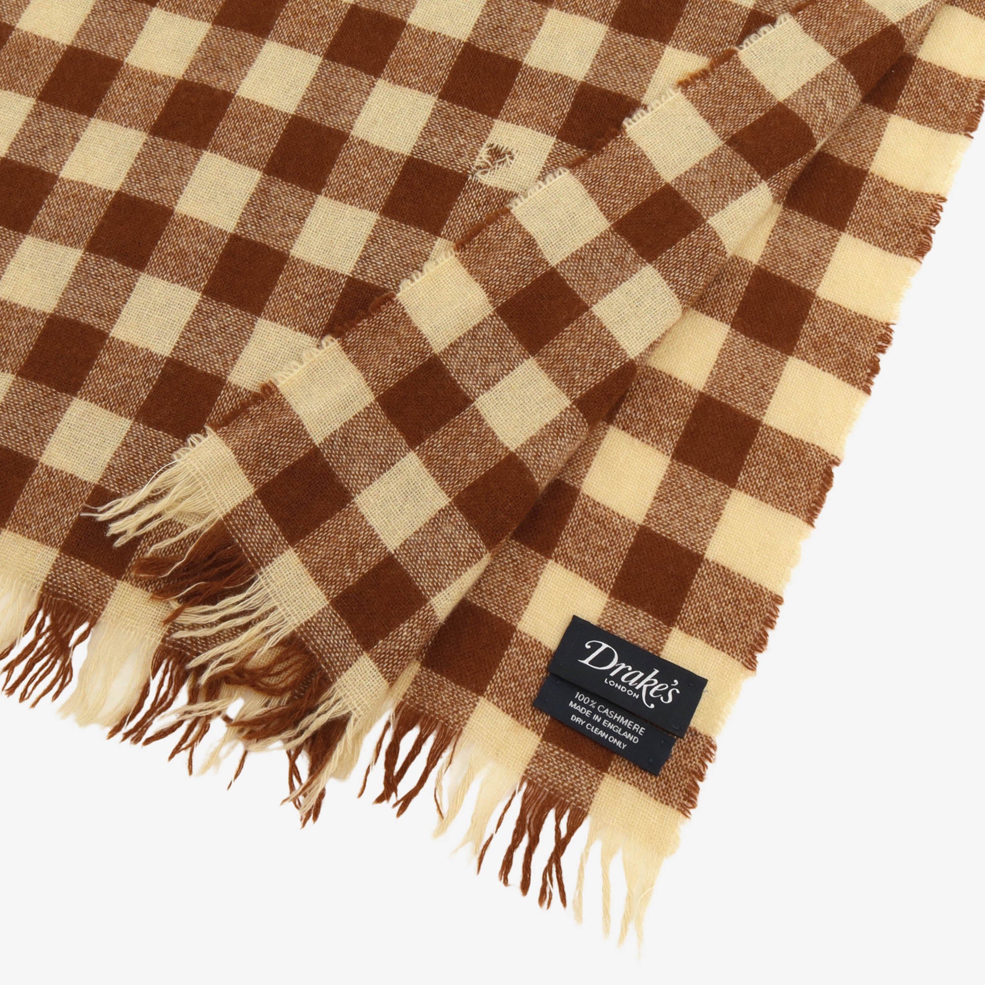 Gingham Check Scarf