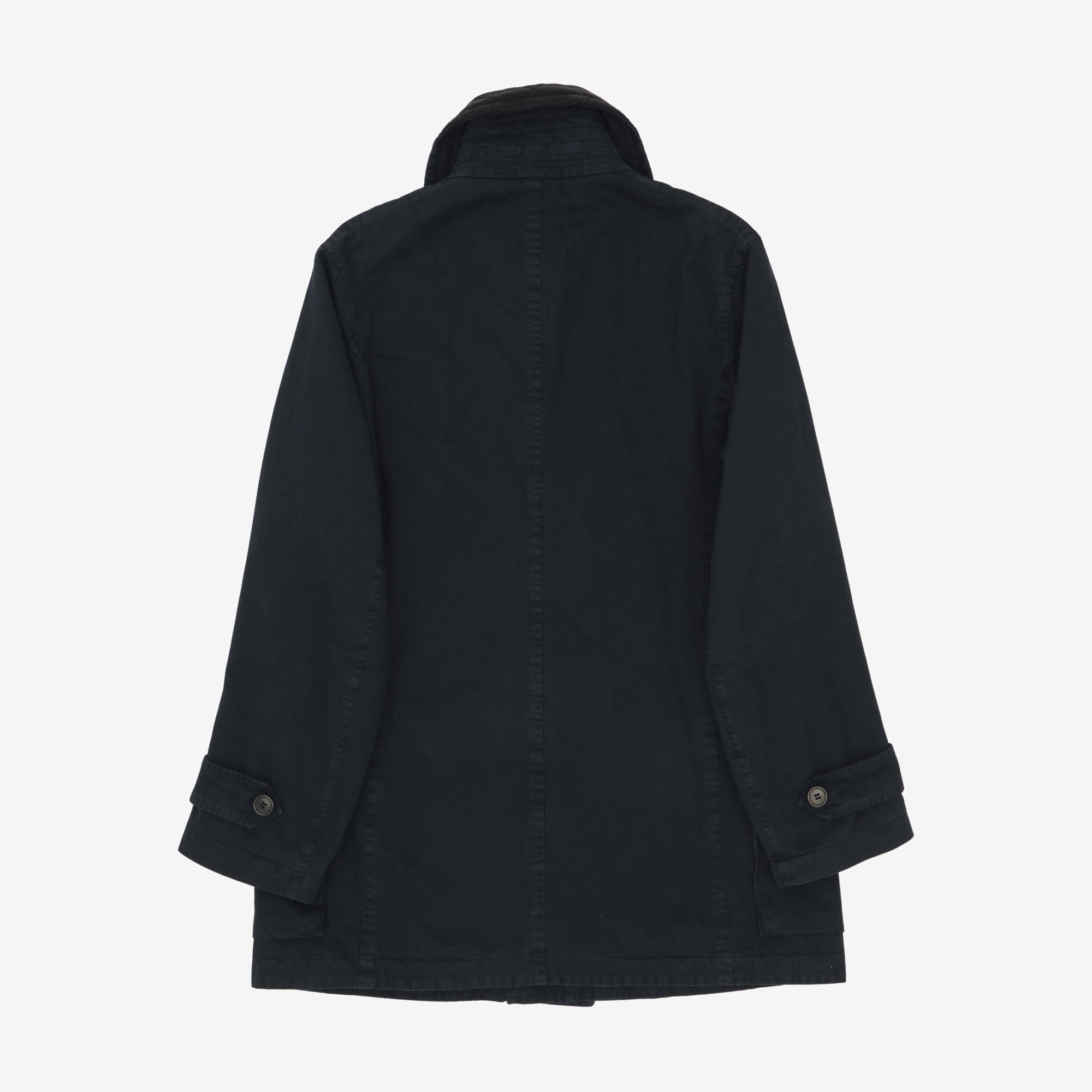 Quilted Collar Utility Parka