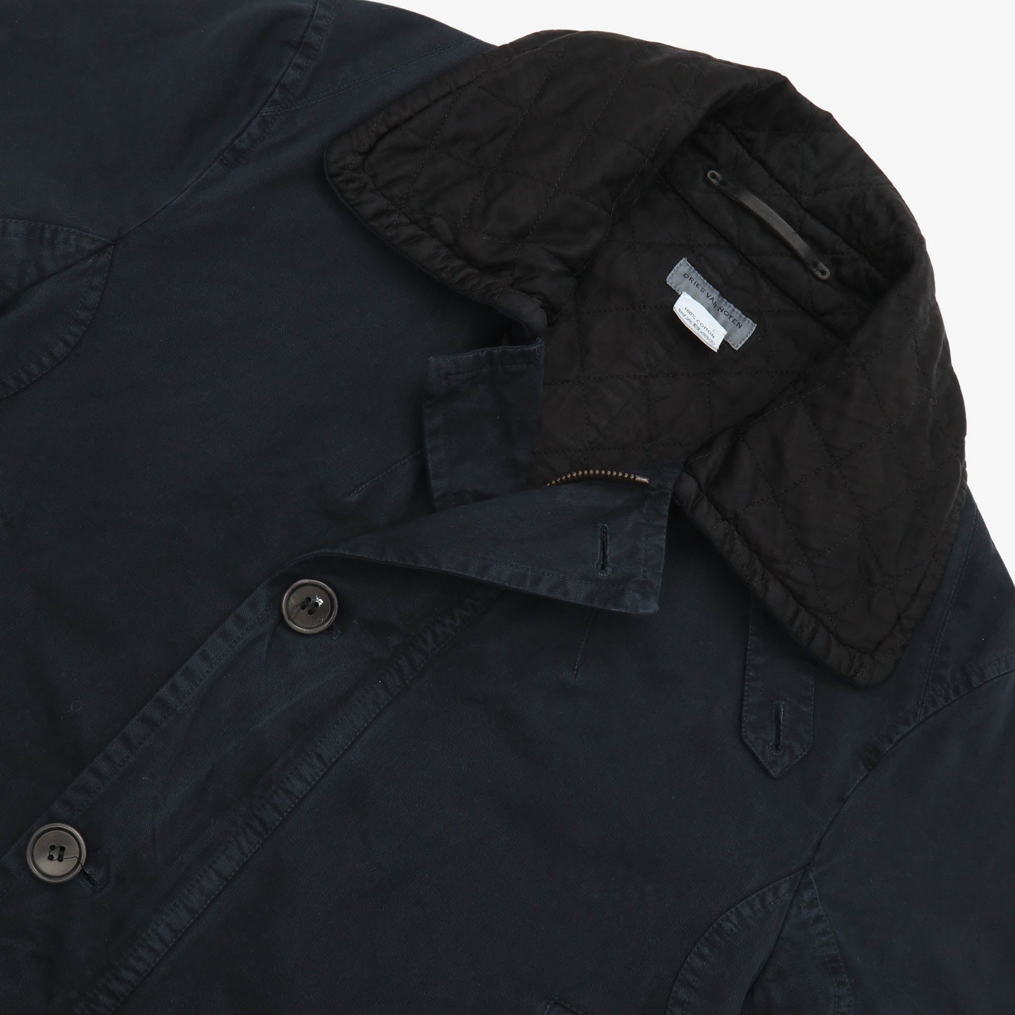 Quilted Collar Utility Parka