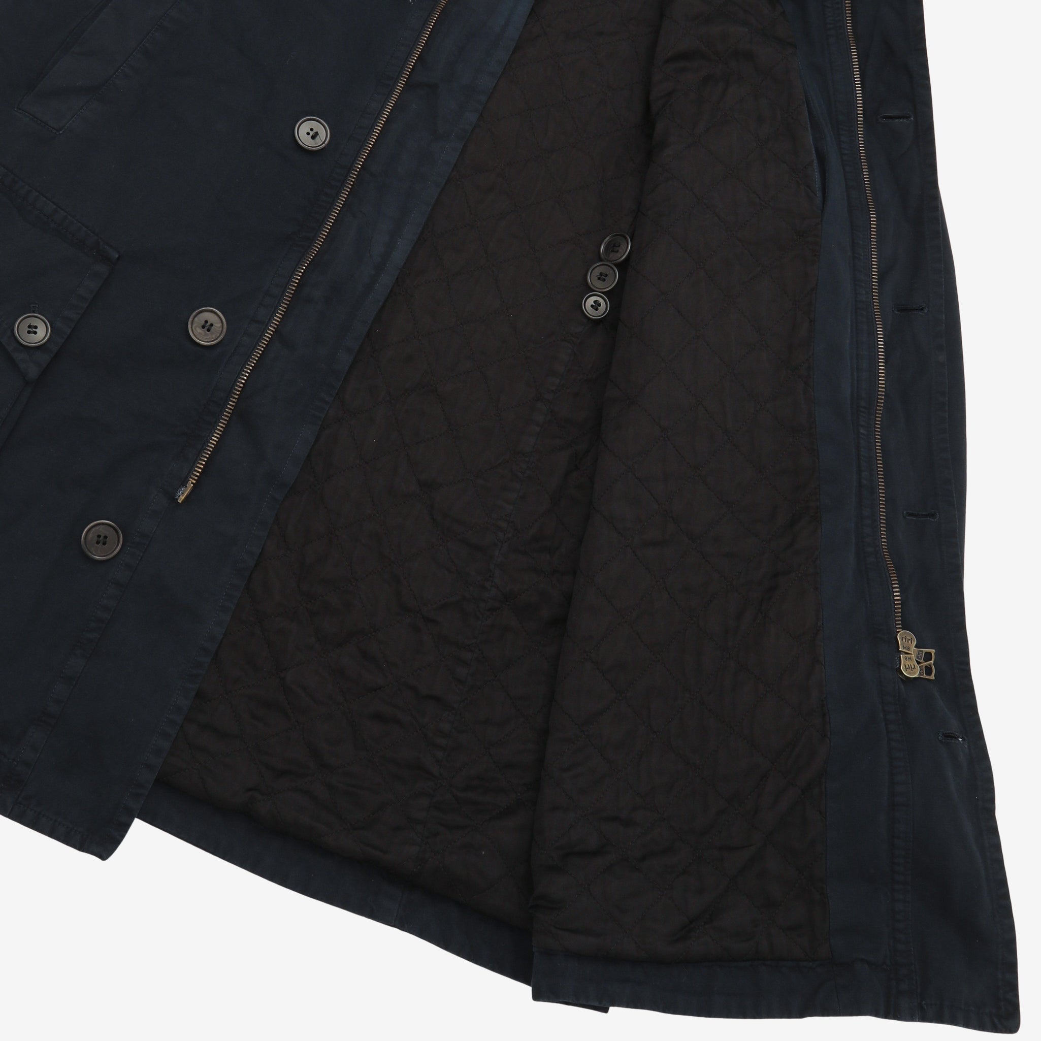 Quilted Collar Utility Parka