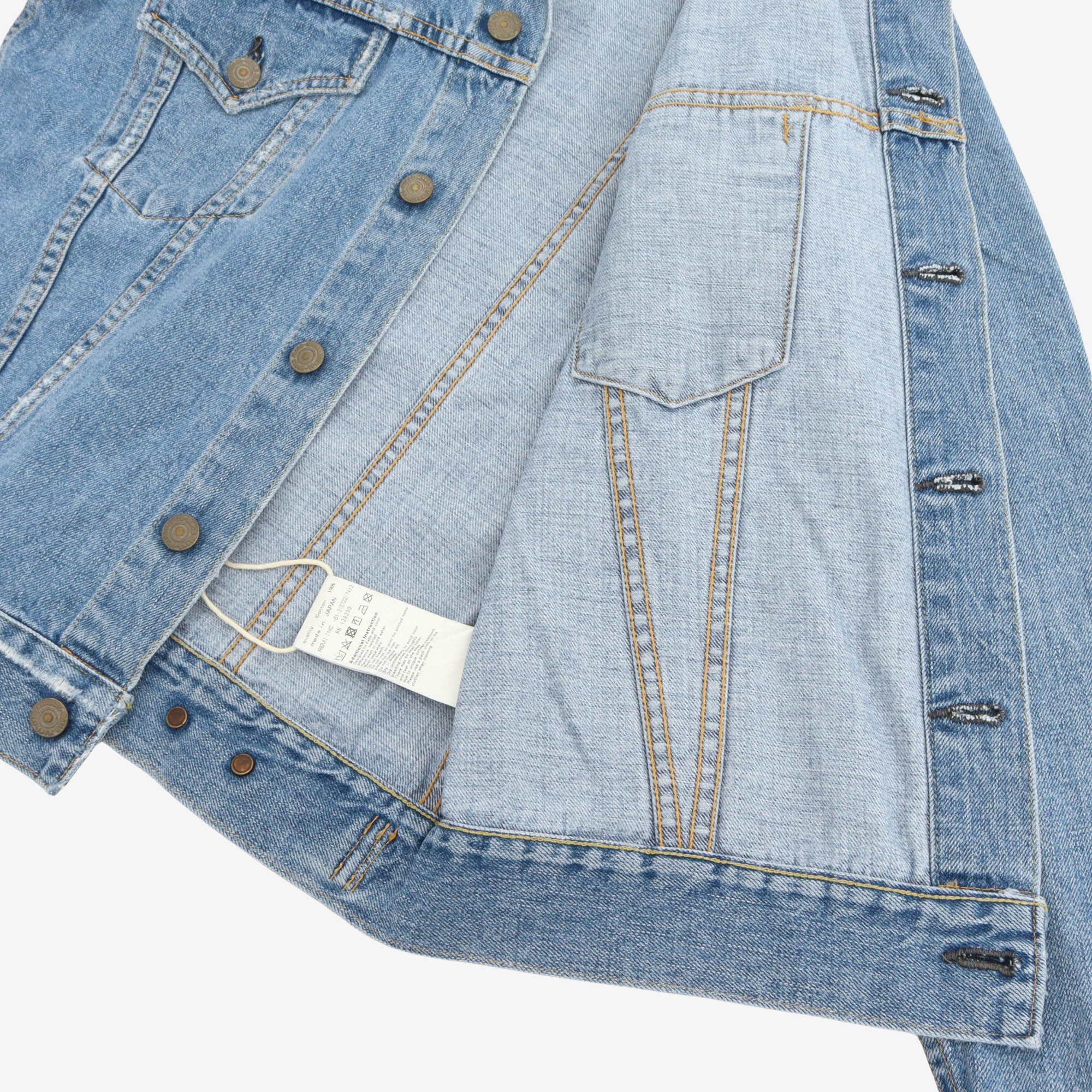 1st Model Selvedge Denim Jacket