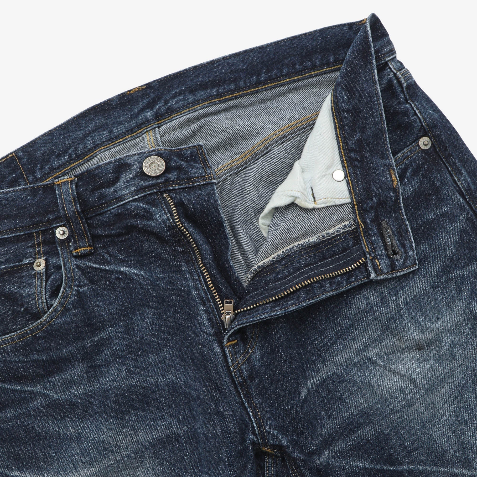Straight Leg Selvedge Jeans (31.5W X 32.5L)