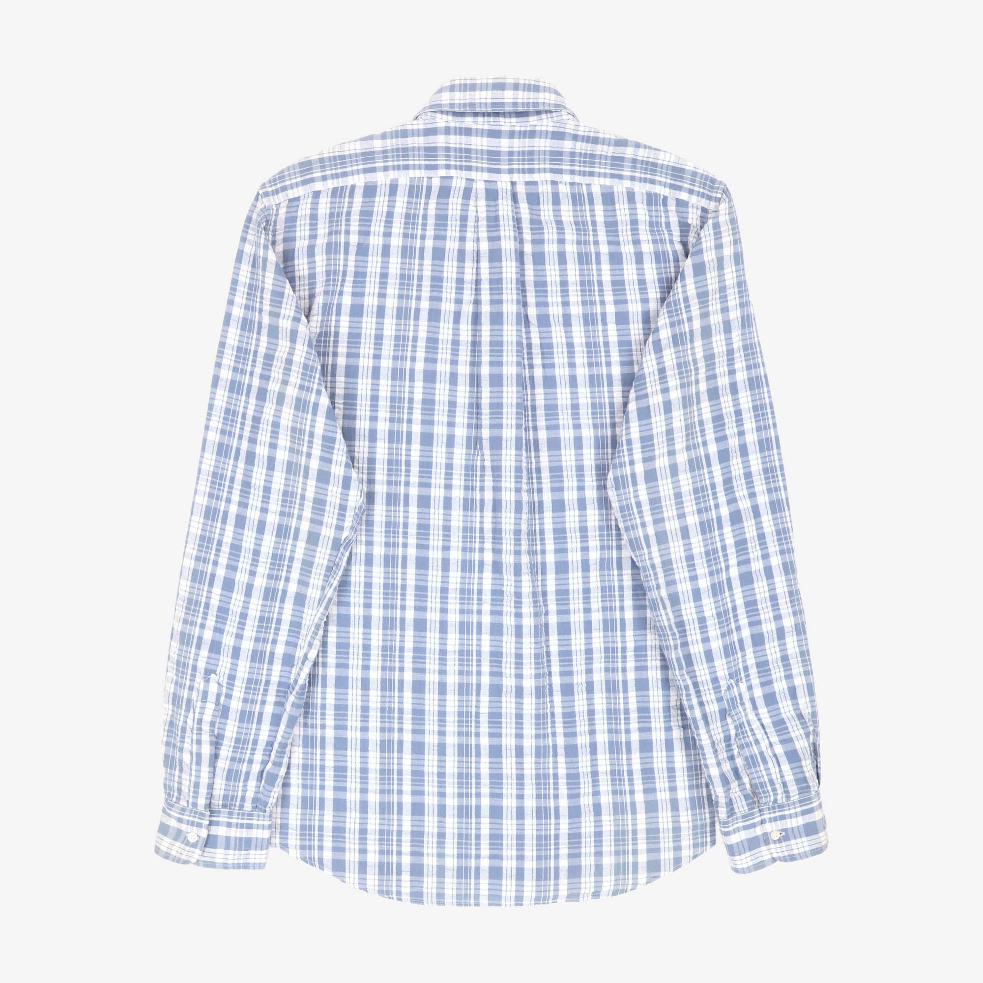 Check Plaid Seersucker Shirt