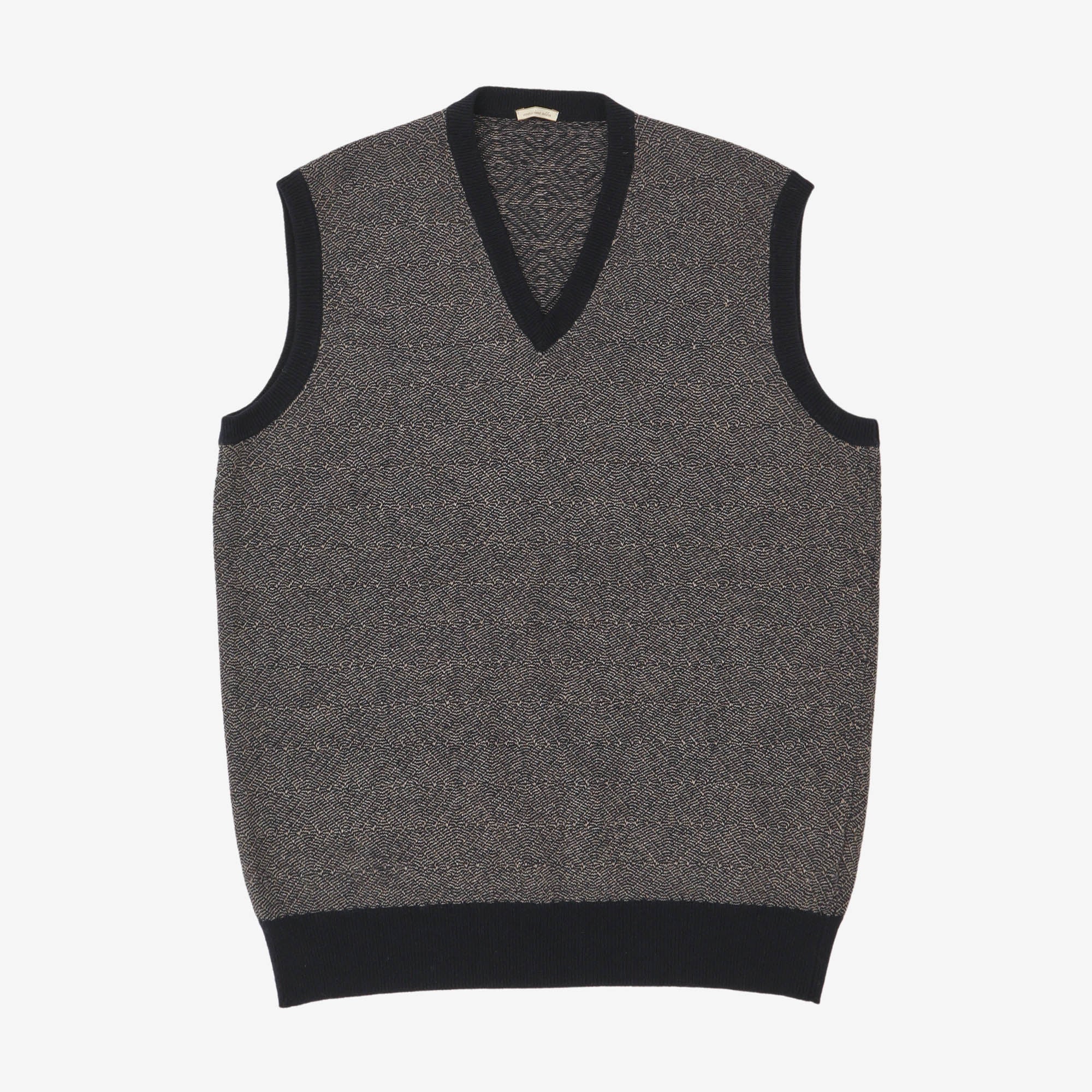 Engineered Blend Sweater Vest