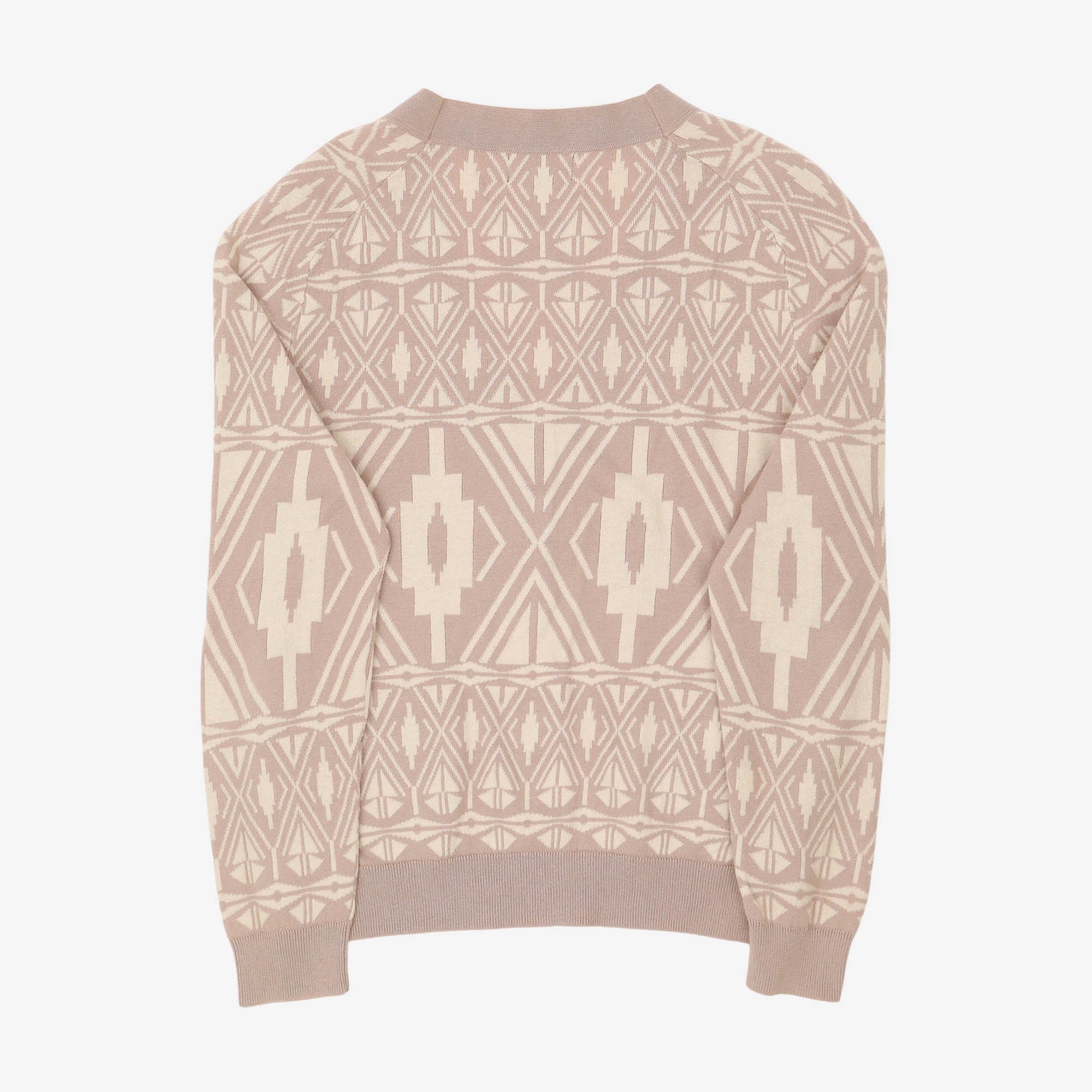 Geo Jacquard Cardigan