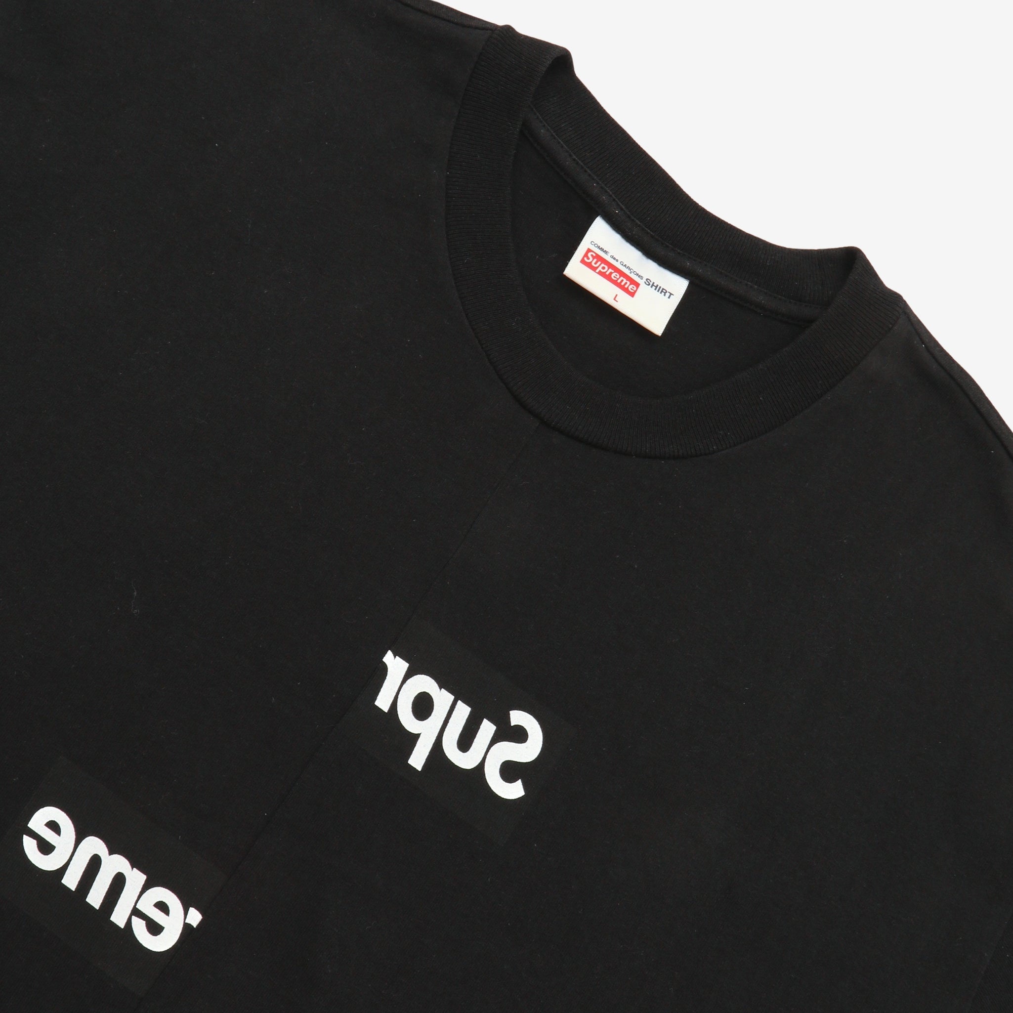 Split Box Logo Tee (CDG)