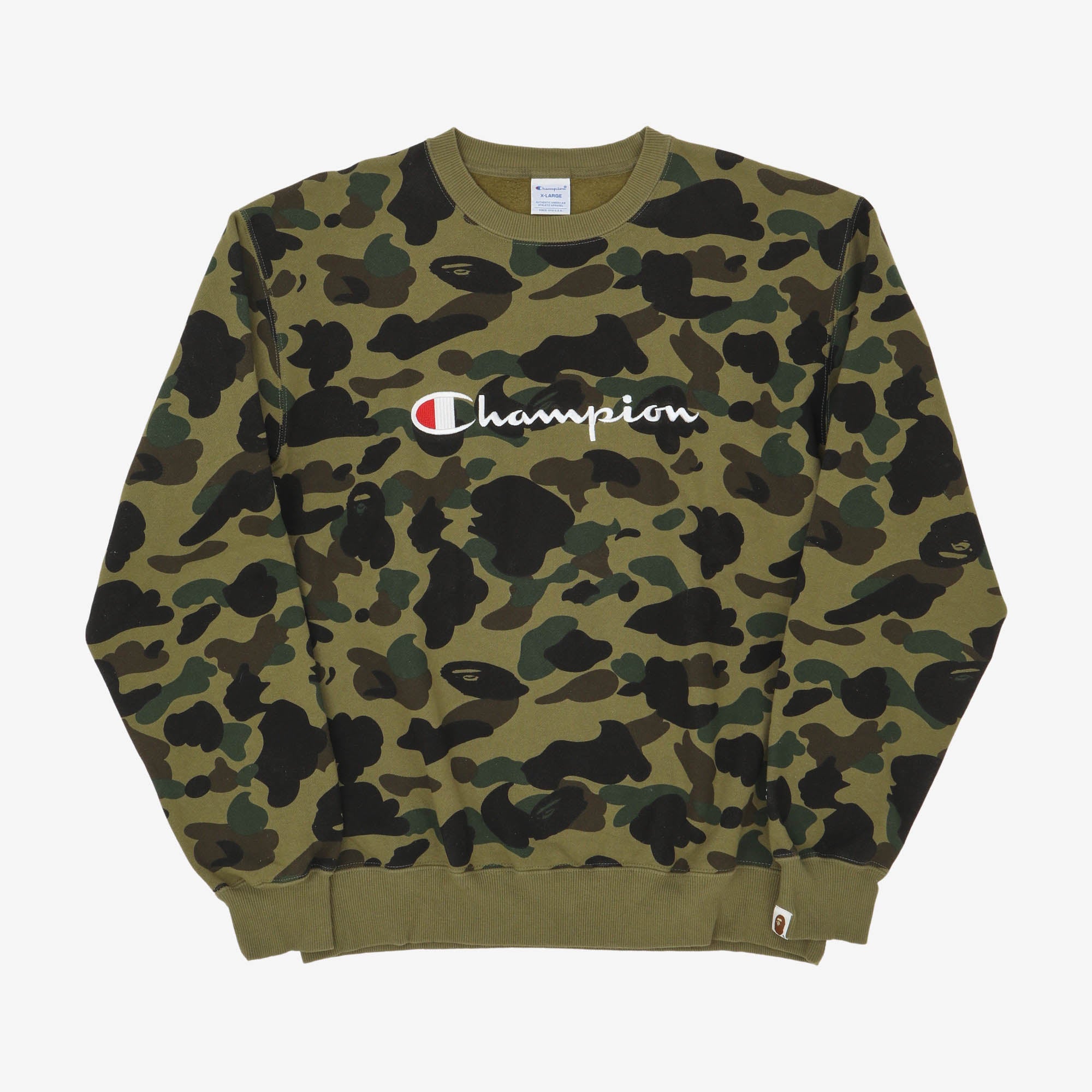 1st Camo Crewneck Sweatshirt (BAPE)