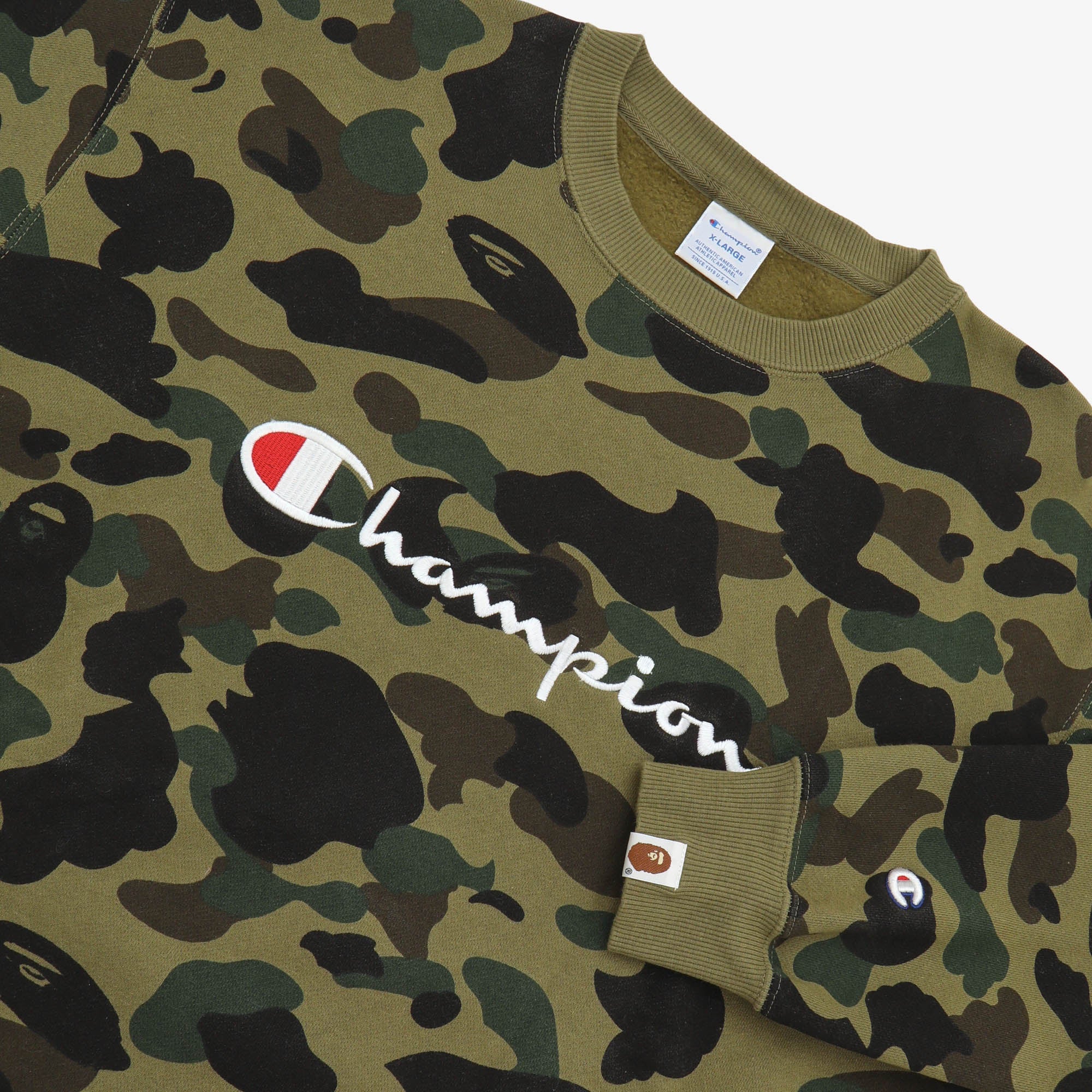 1st Camo Crewneck Sweatshirt (BAPE)