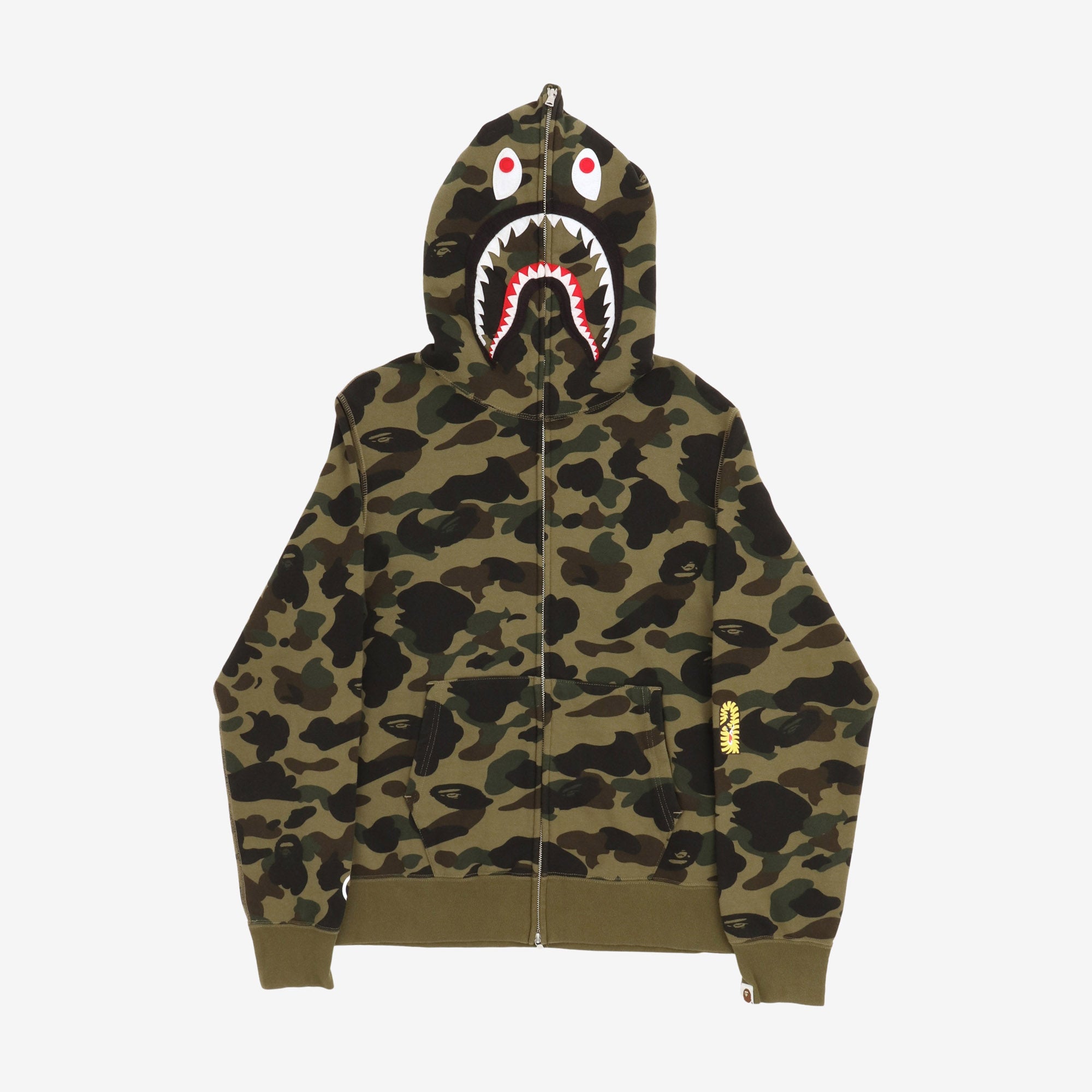 1st Camo Shark Full Zip Hoodie