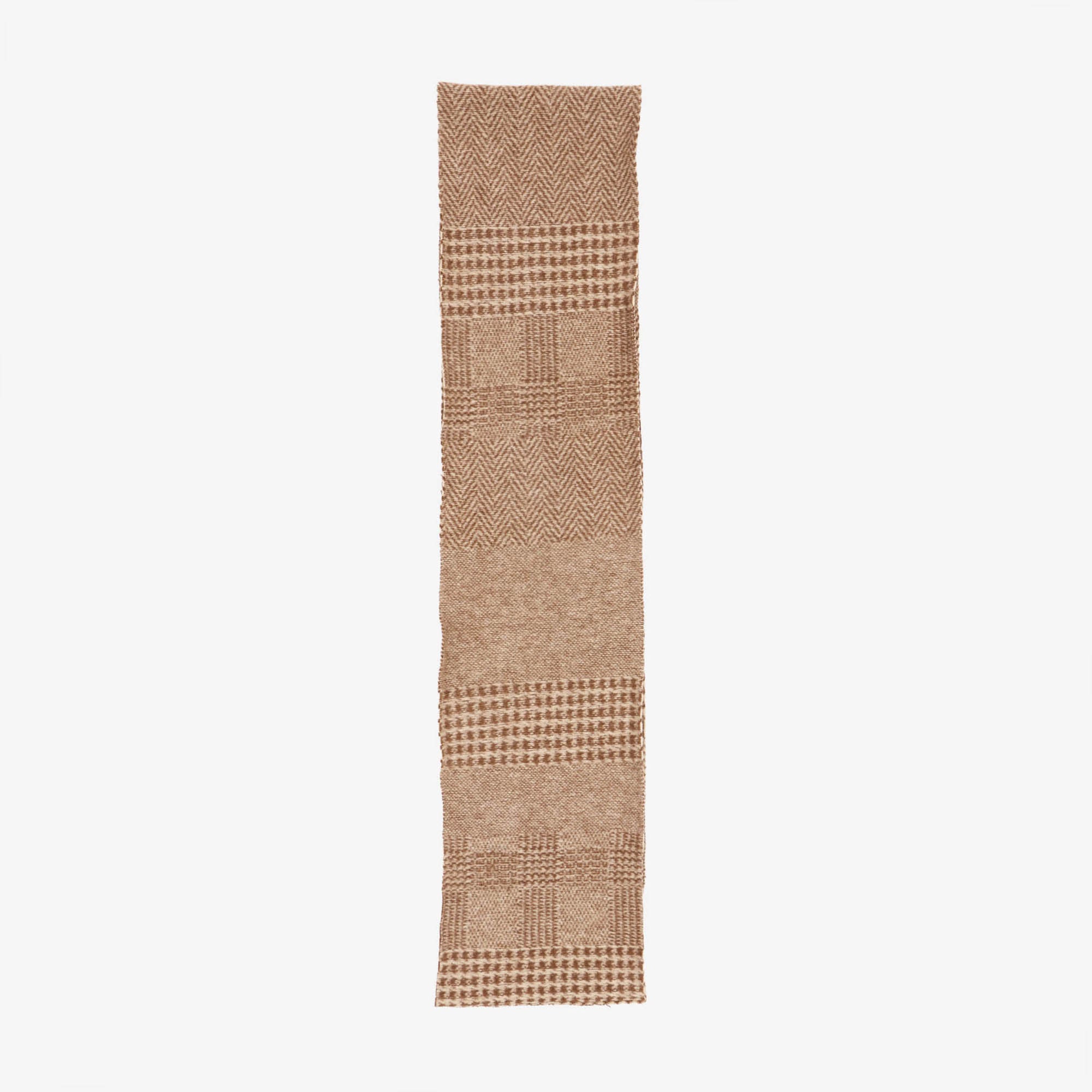 Patchwork Check Scarf