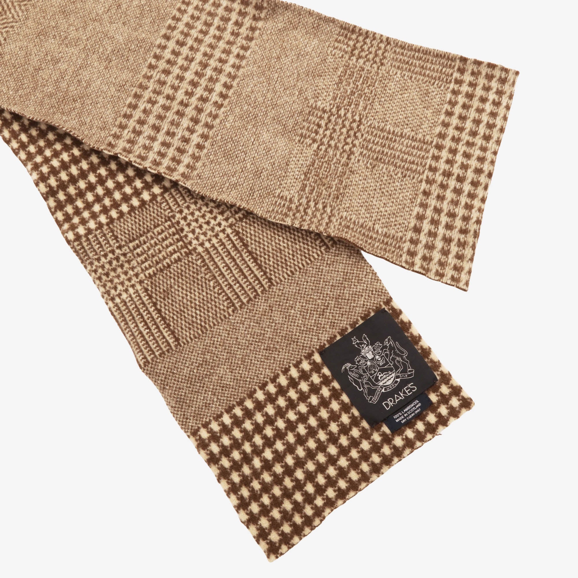 Patchwork Check Scarf
