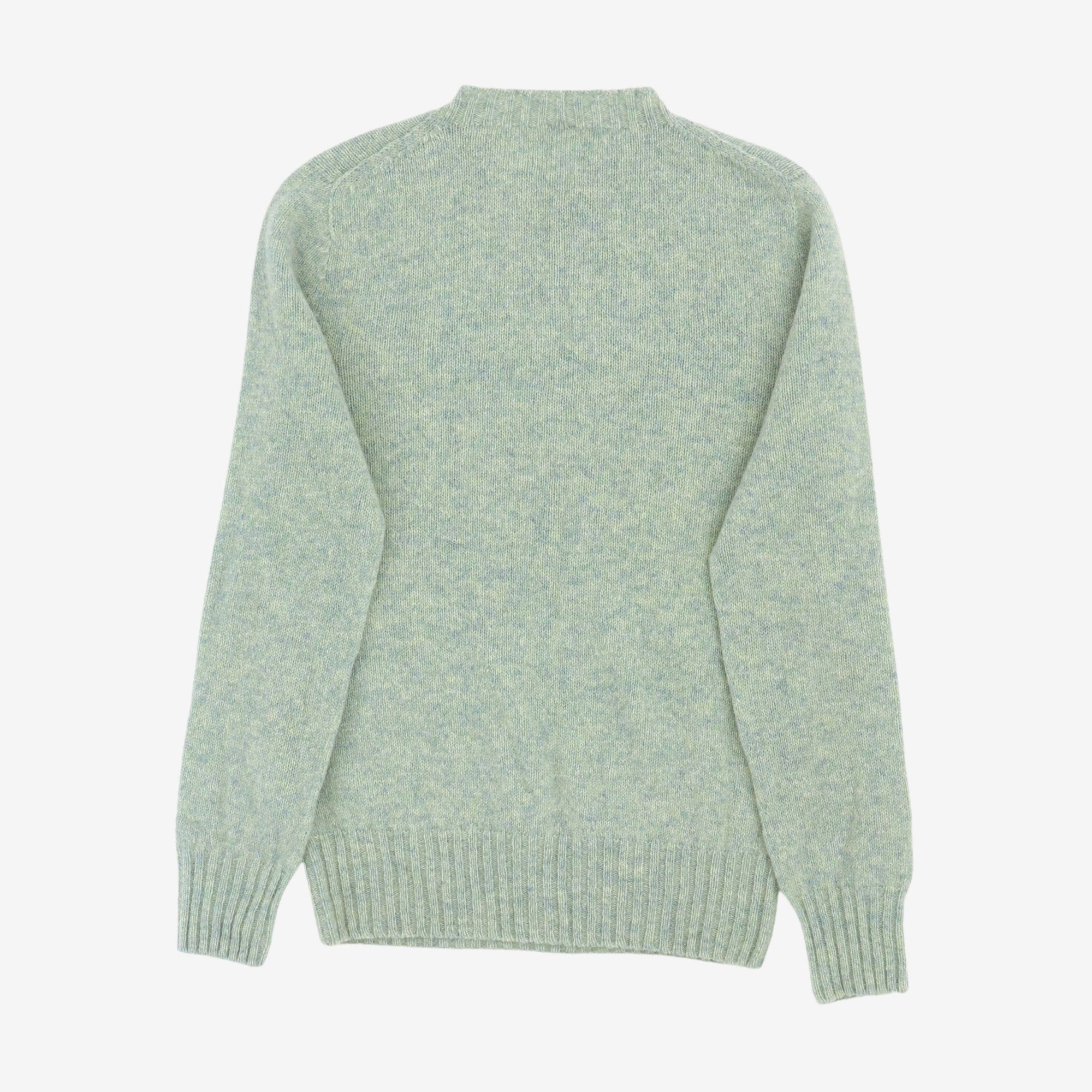 Brushed Shetland Wool Sweater