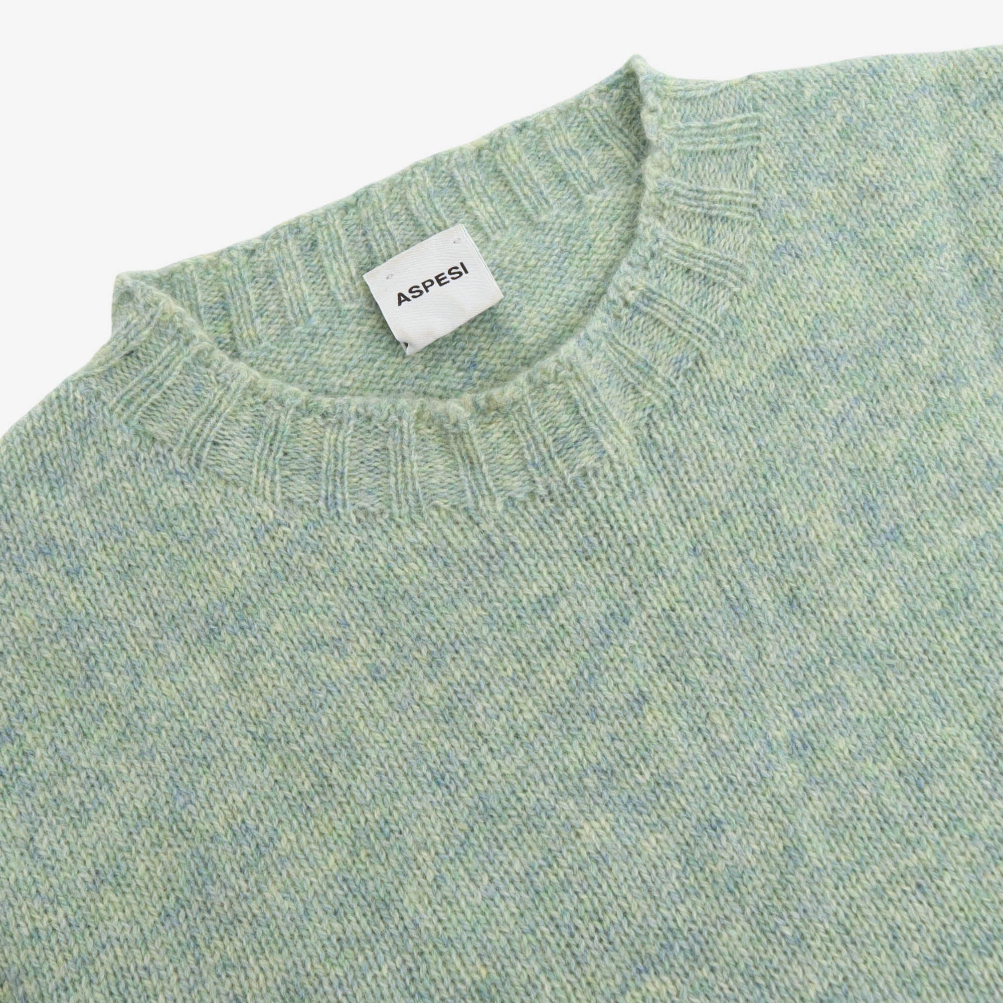Brushed Shetland Wool Sweater