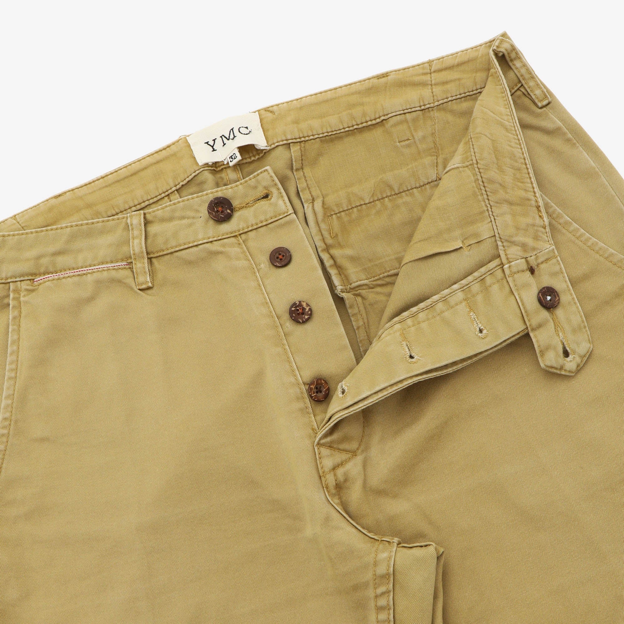 Selvedge Officers Chinos (34W X 30L)