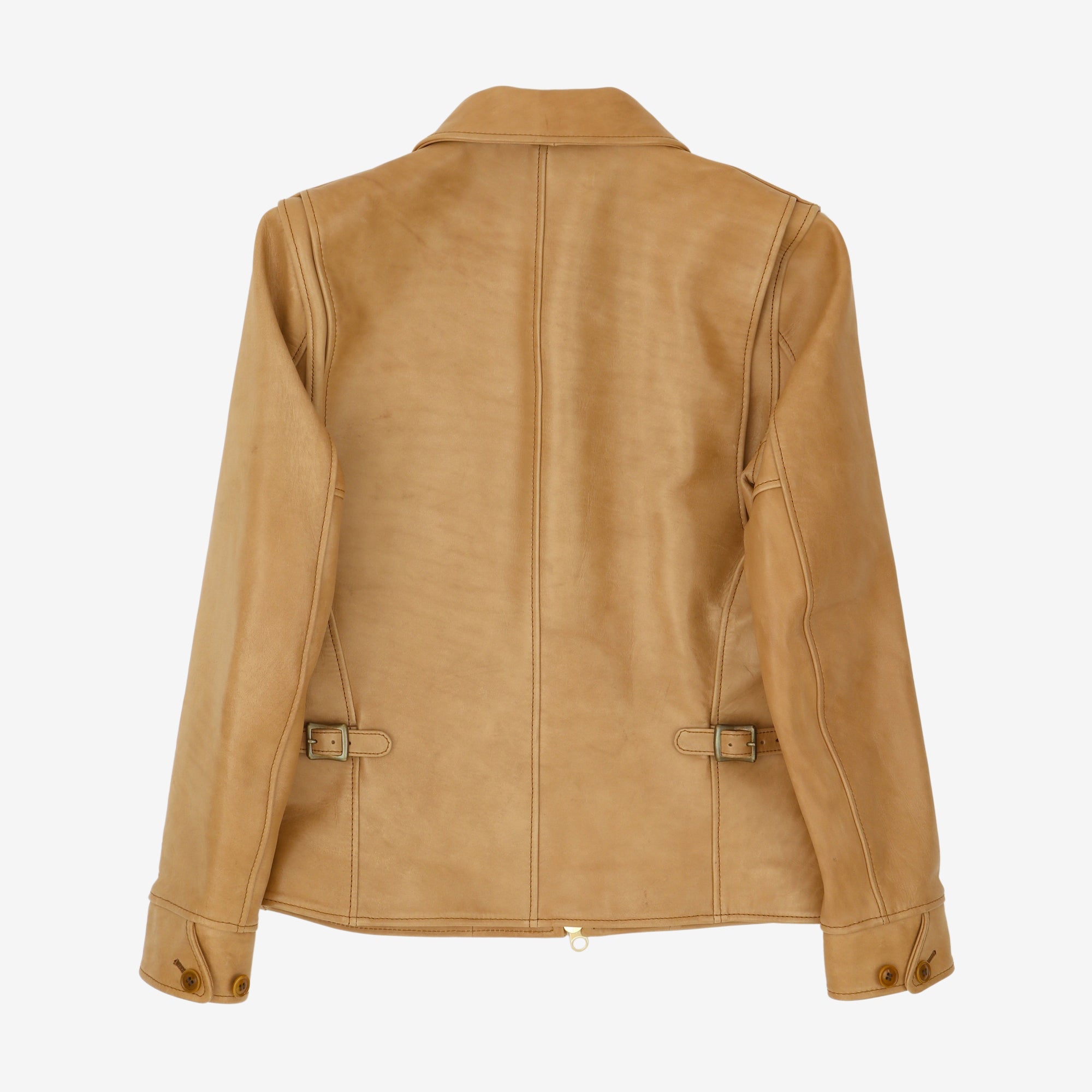 Kakishibu Horsehide Single Riders Jacket