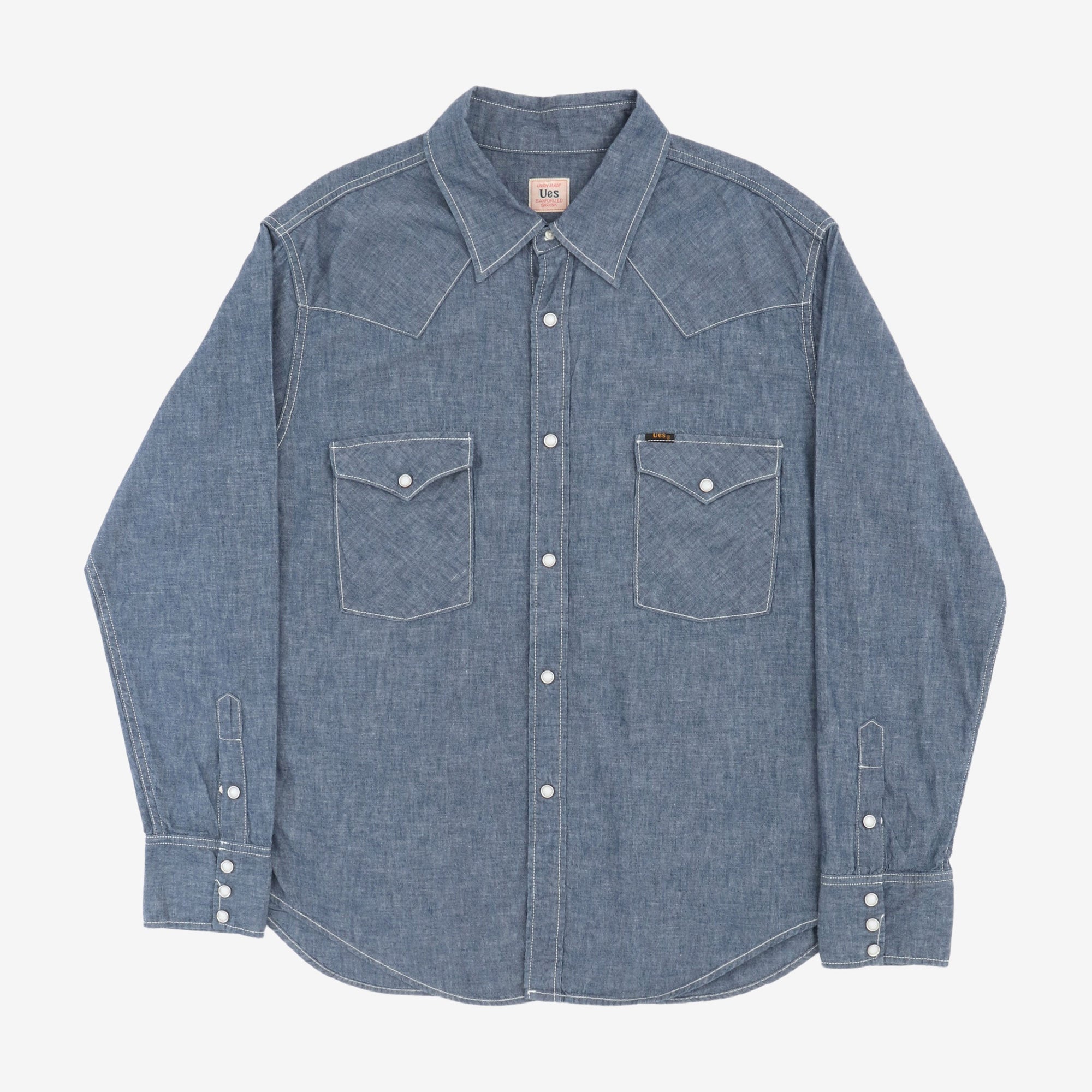 5oz Chambray Western Shirt