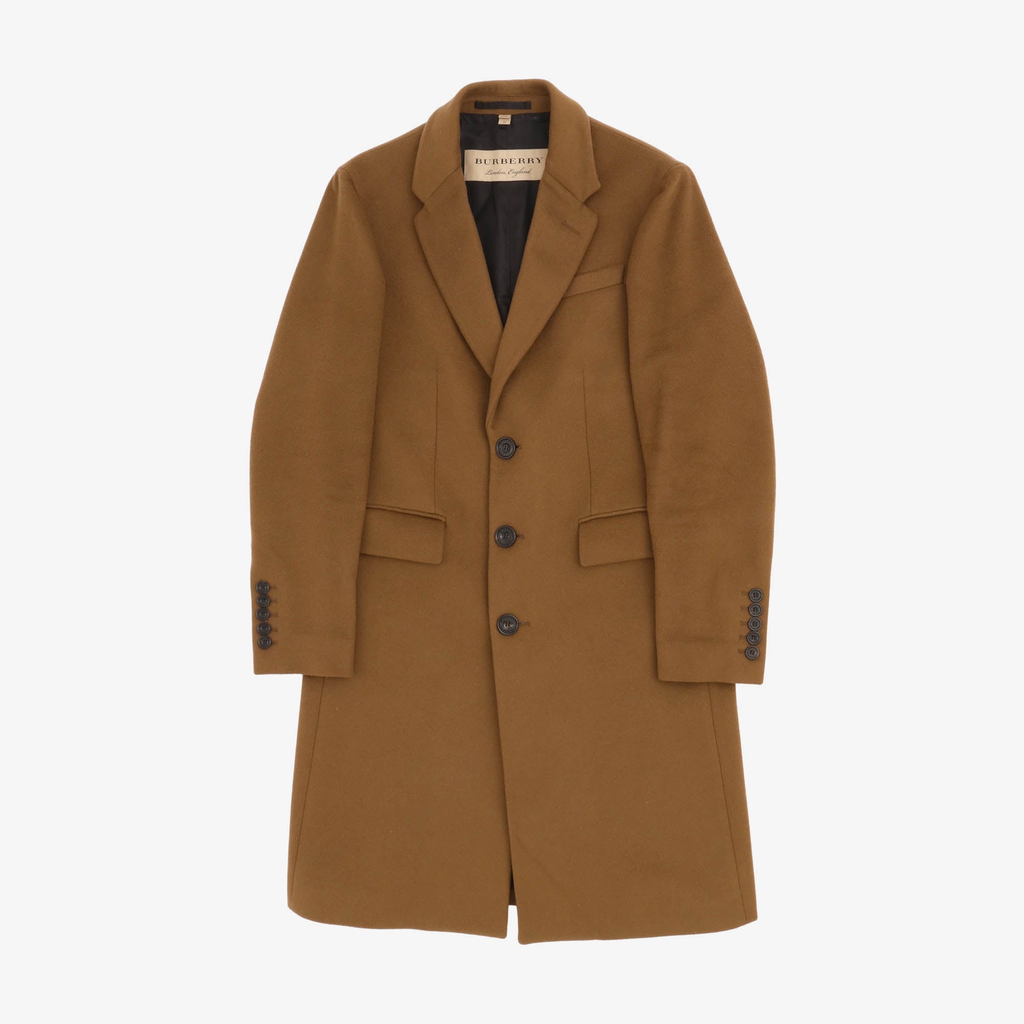 Wool Tailored Overcoat