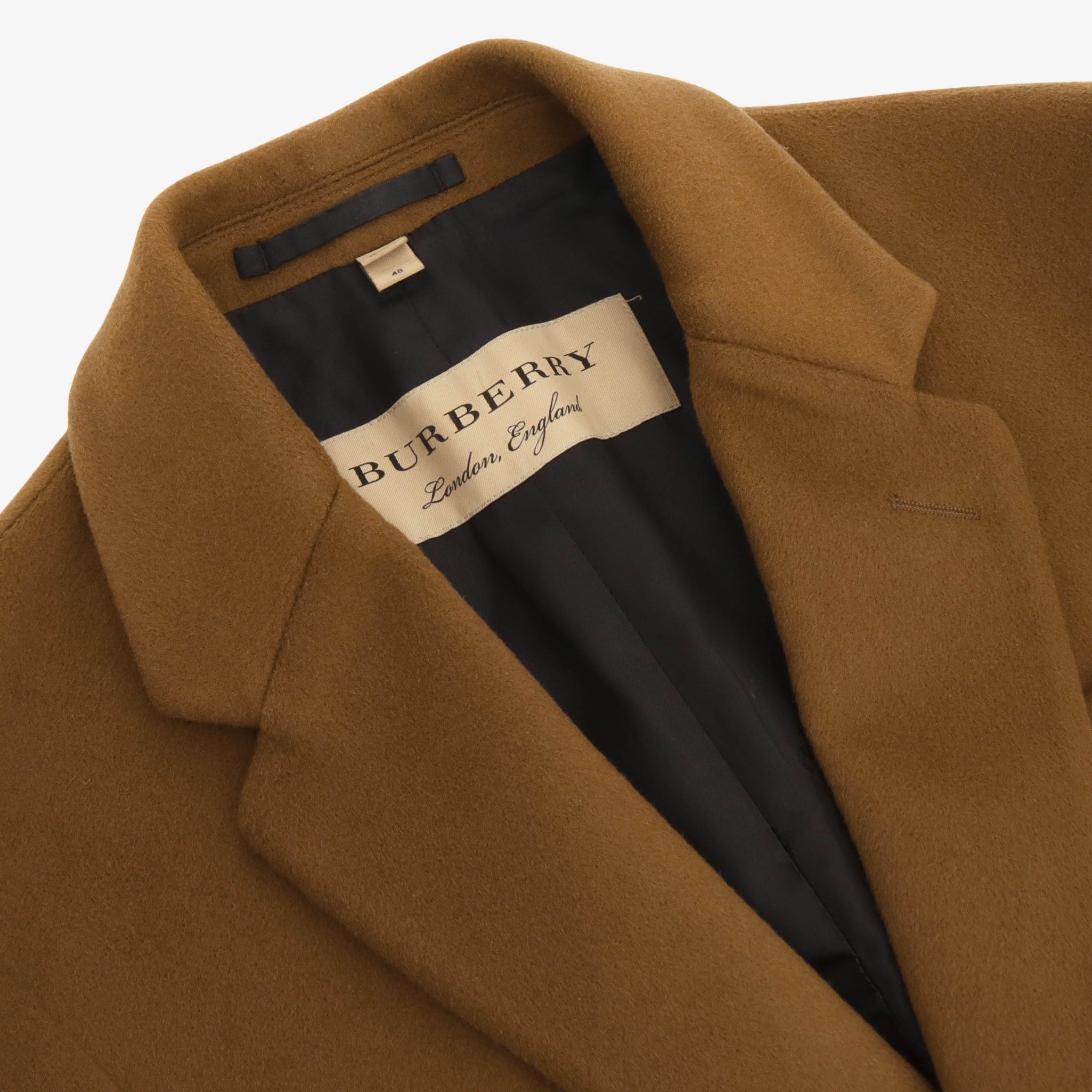 Wool Tailored Overcoat