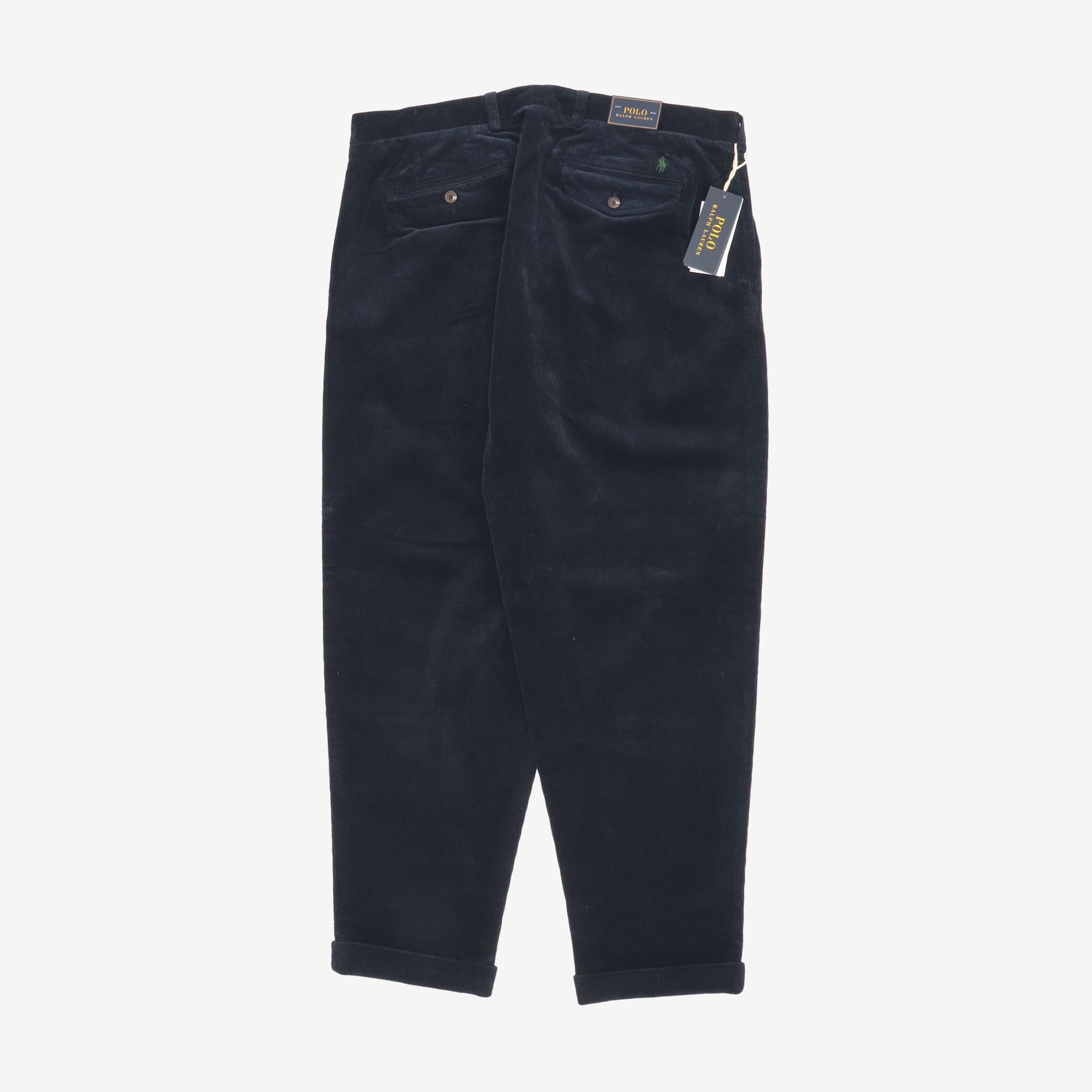 Baggy Fit Pleated Trousers (34W X 28L)
