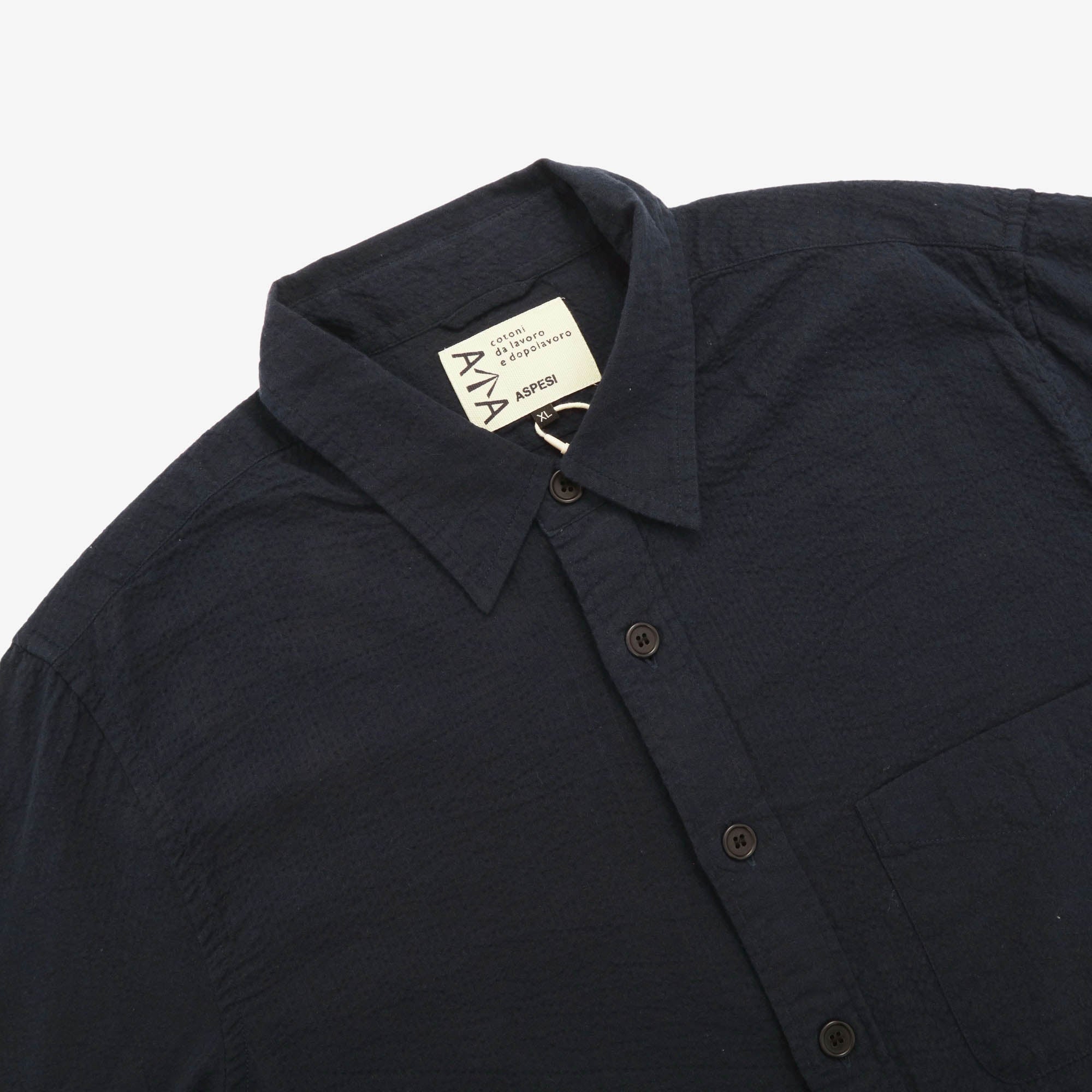 Seersucker Utility Shirt