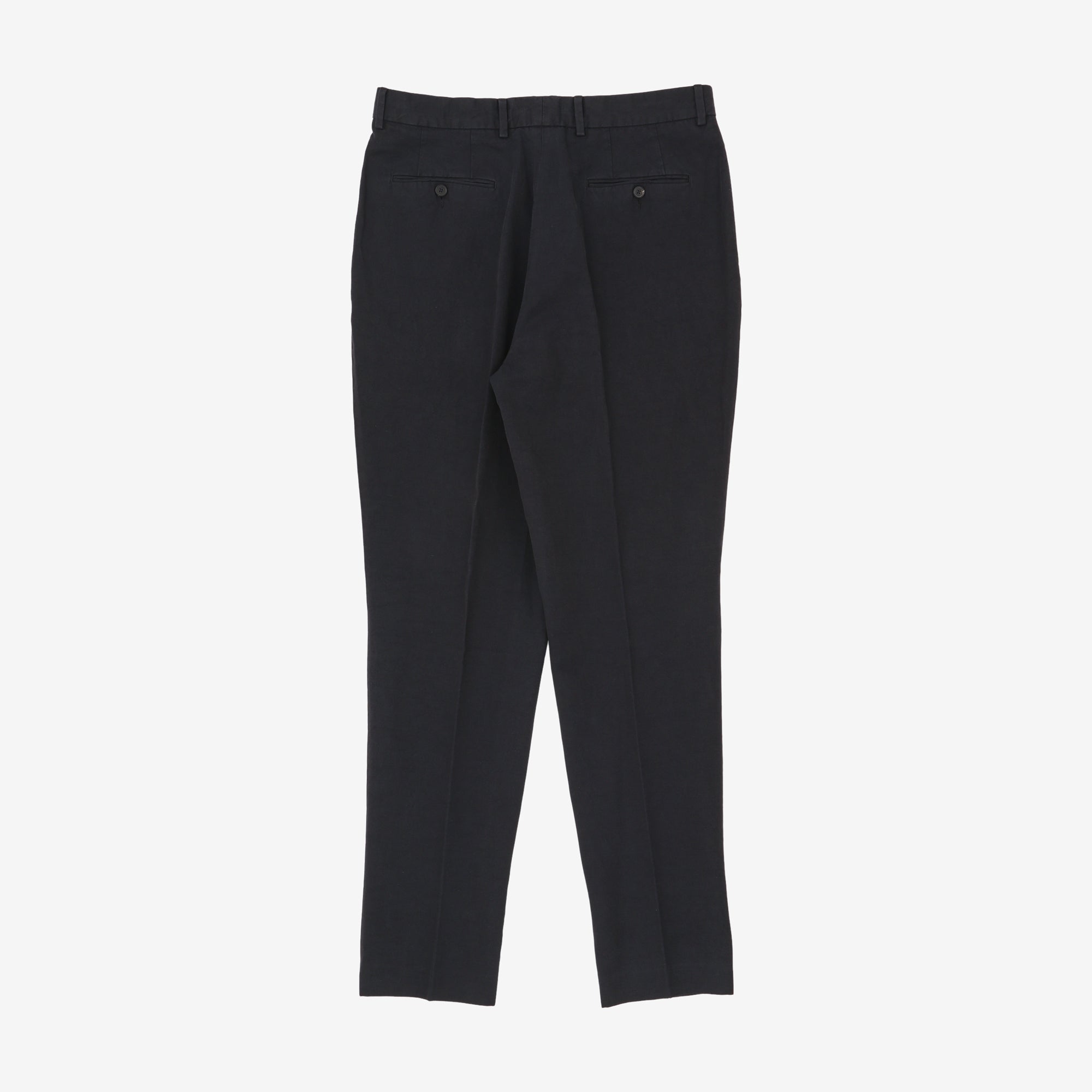 Double Pleated Linen Trousers (34W X 33L)