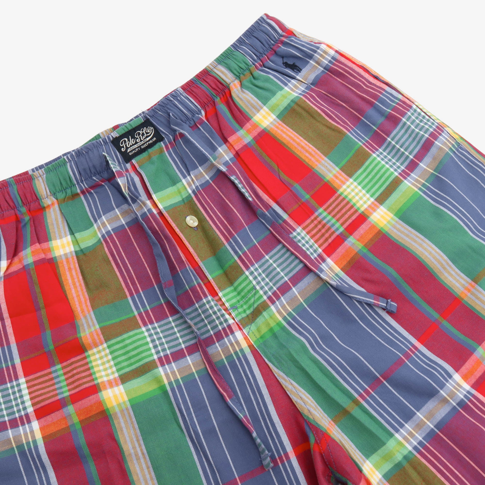 Plaid Woven Pajama Pants