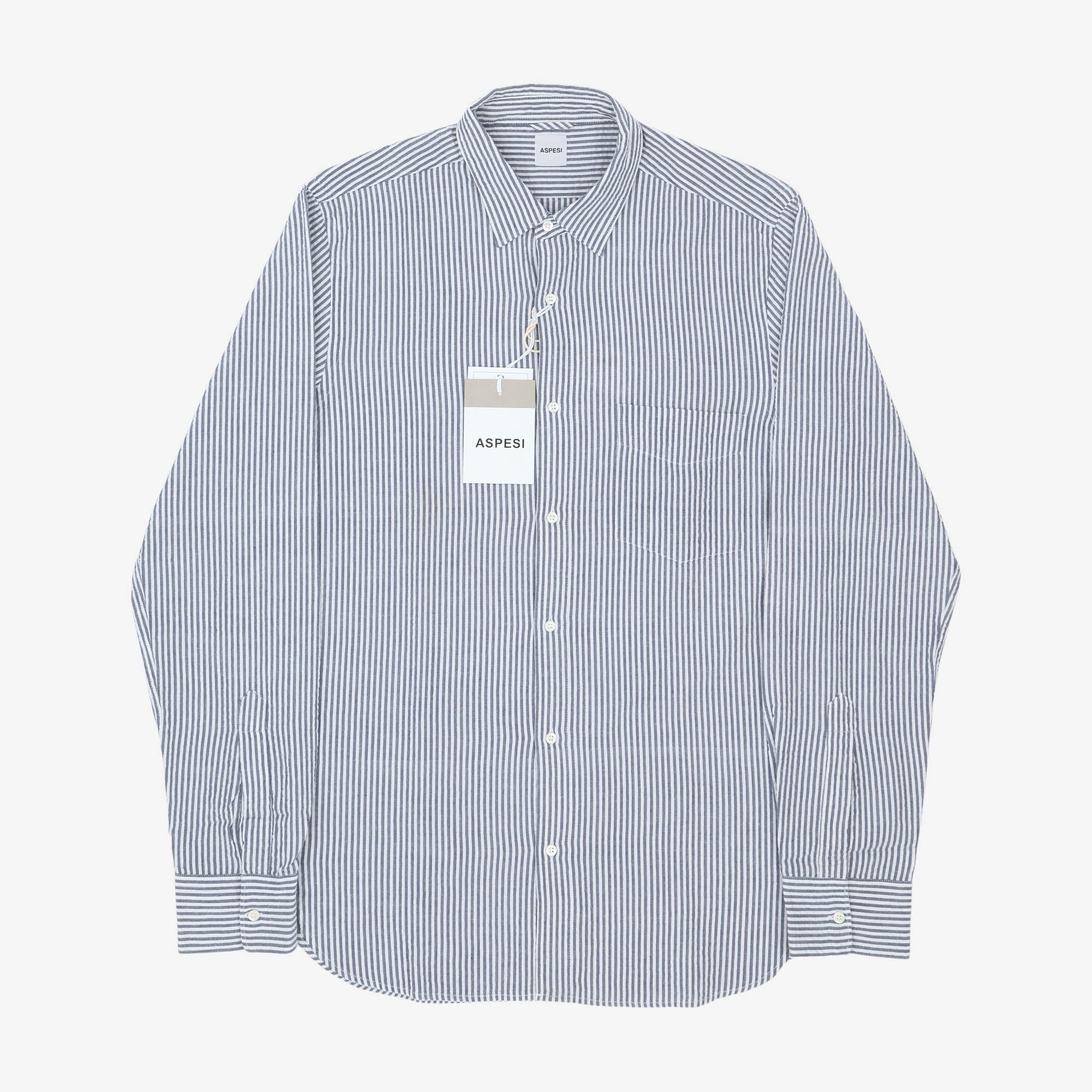 Bengal Stripe Seersucker Shirt