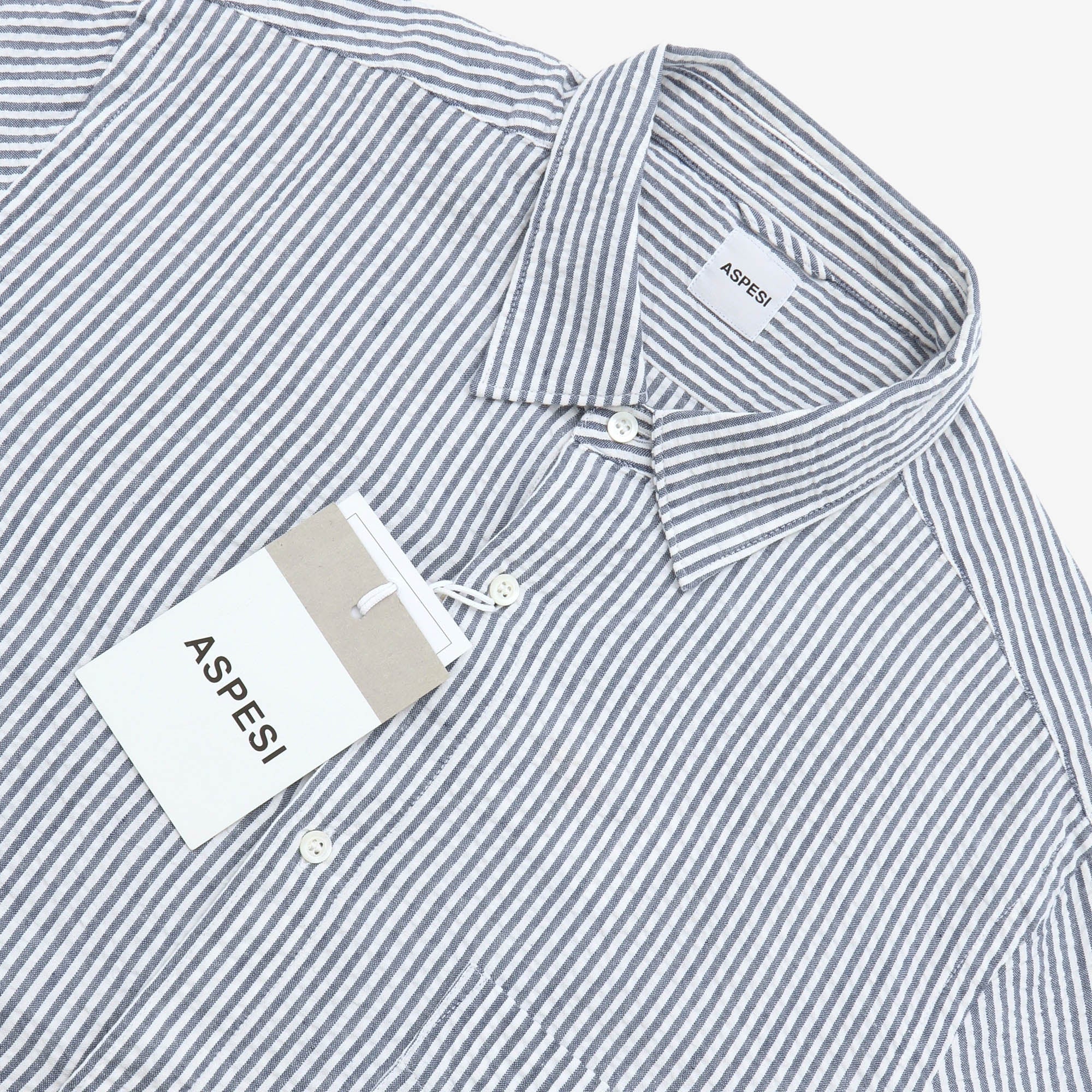 Bengal Stripe Seersucker Shirt