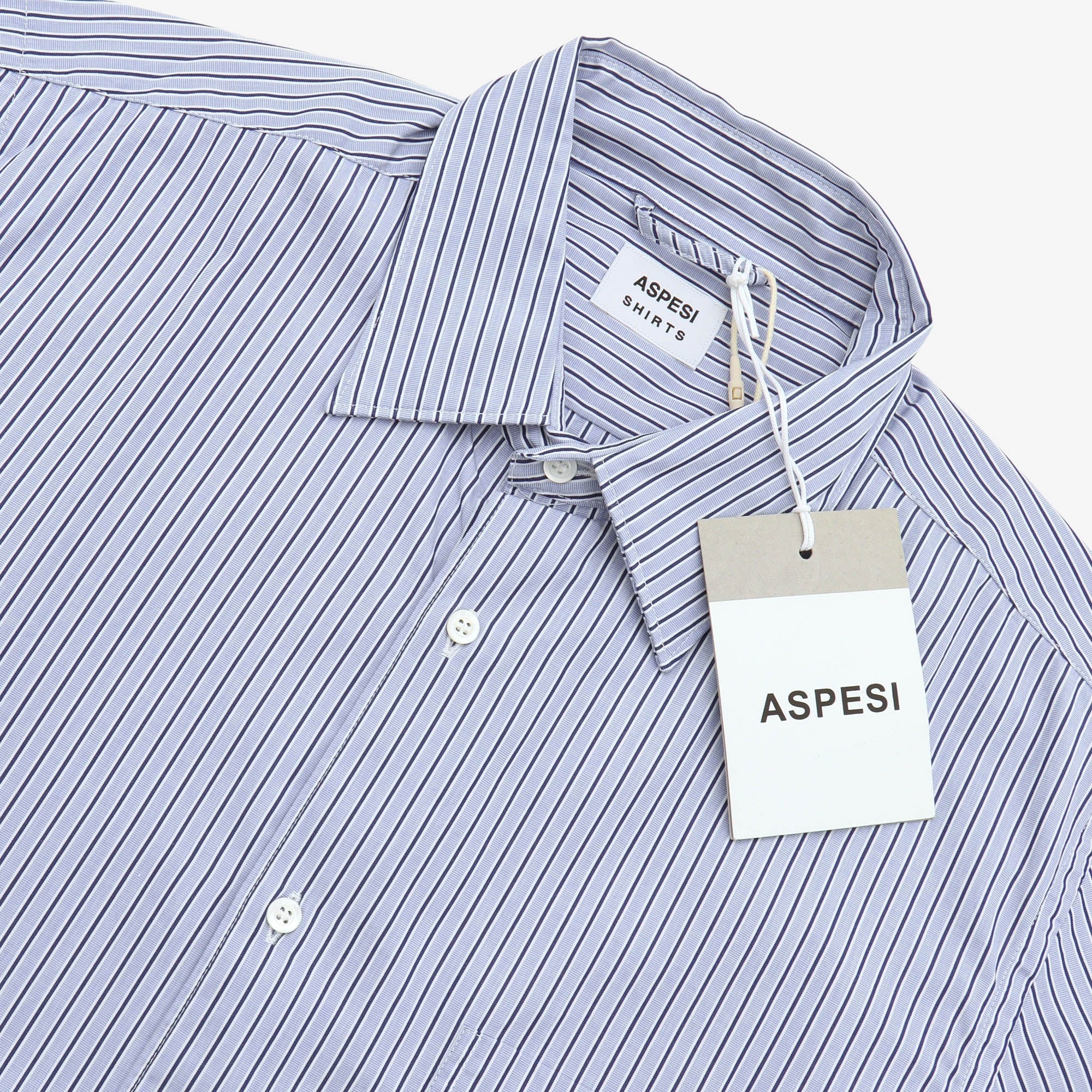 Serge Striped Poplin Shirt