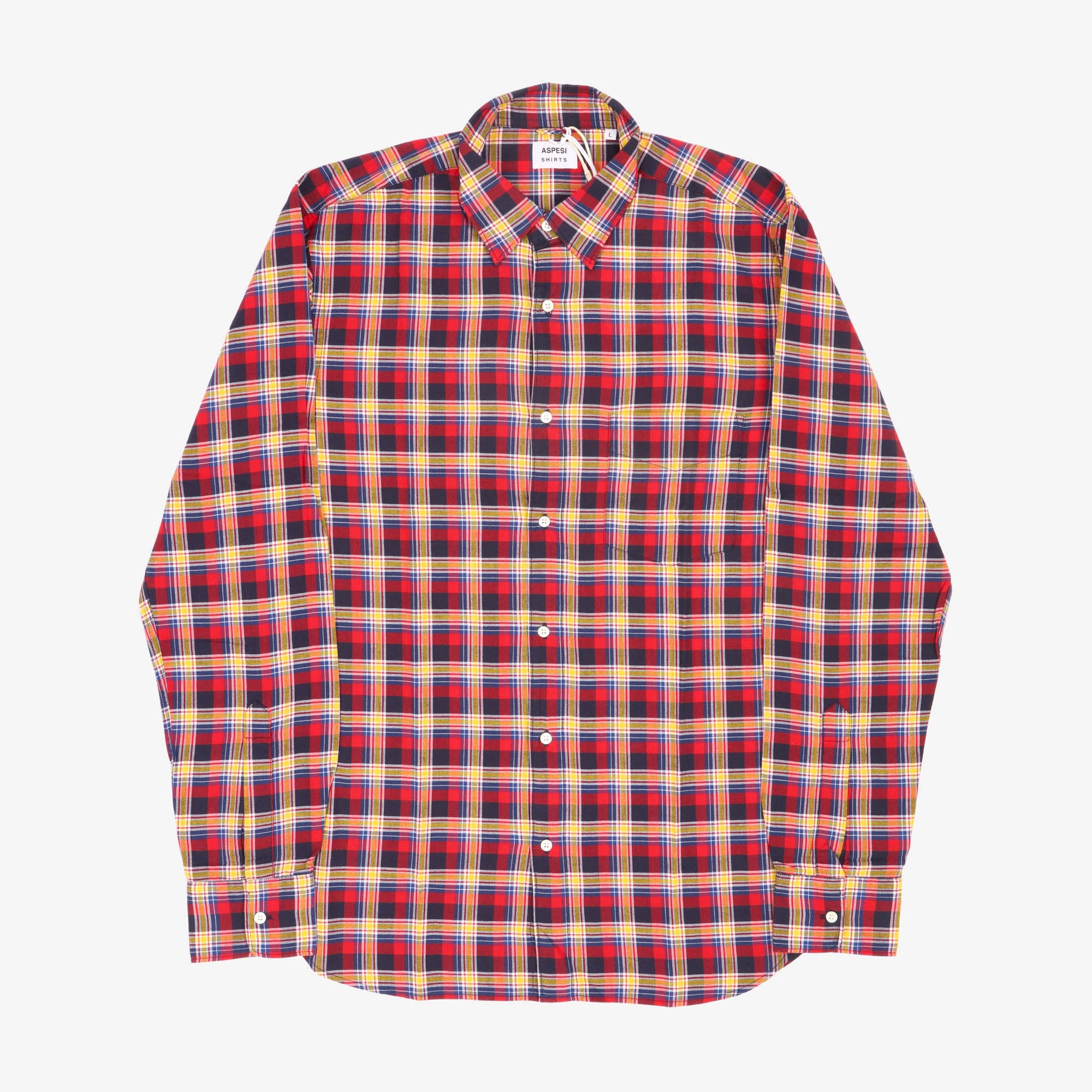 Soft Cotton Plaid Shirt