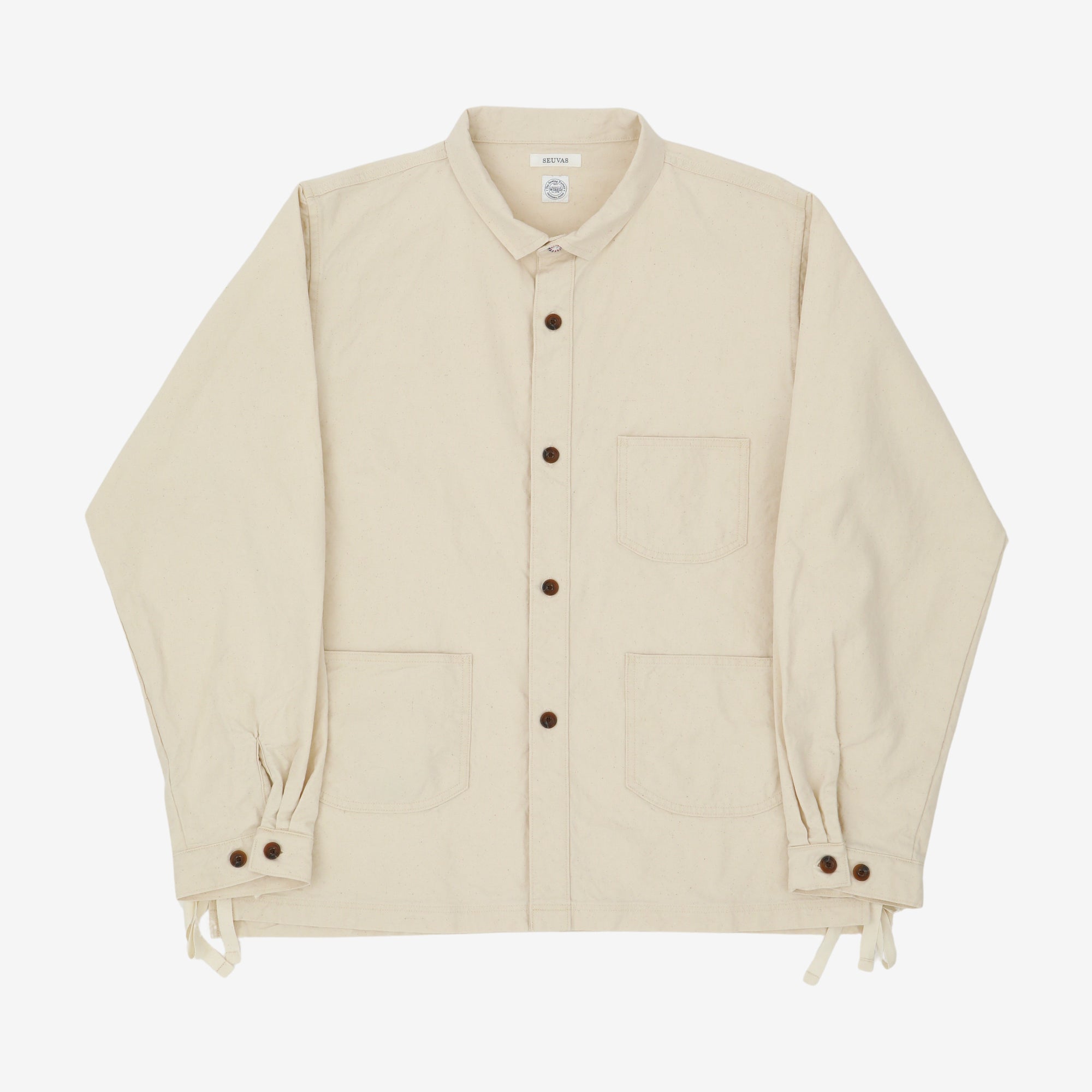 8oz Canvas Wing Collar Shirt Jacket